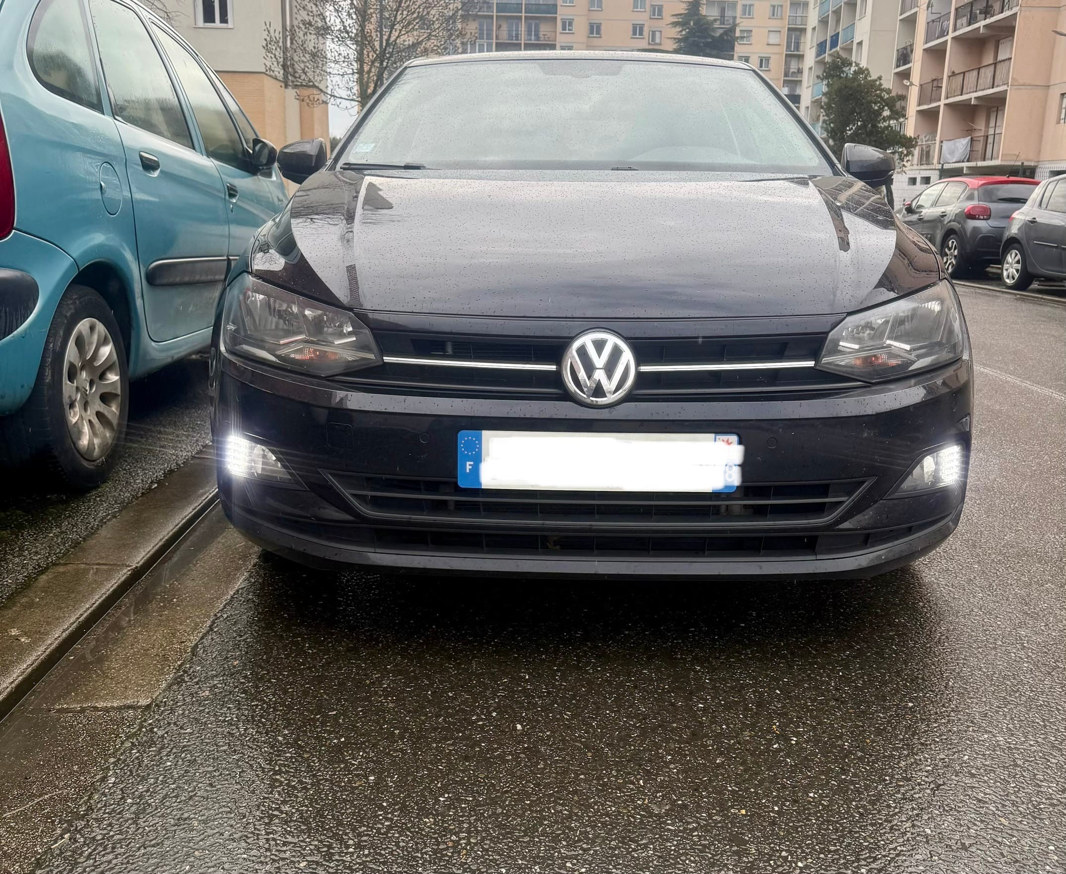 Volkswagen Polo met Autostoel baby