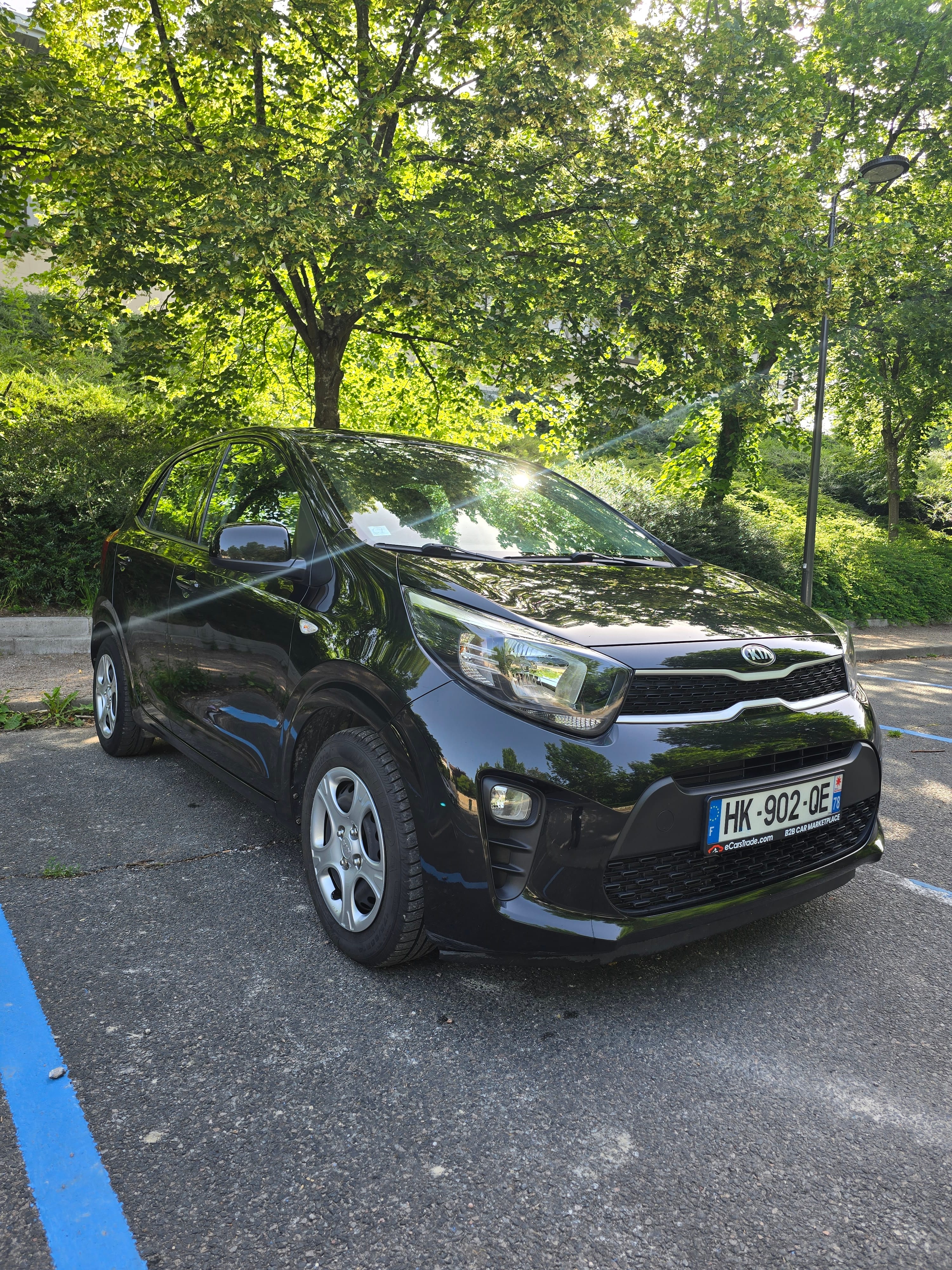 Kia Picanto avec Apple CarPlay