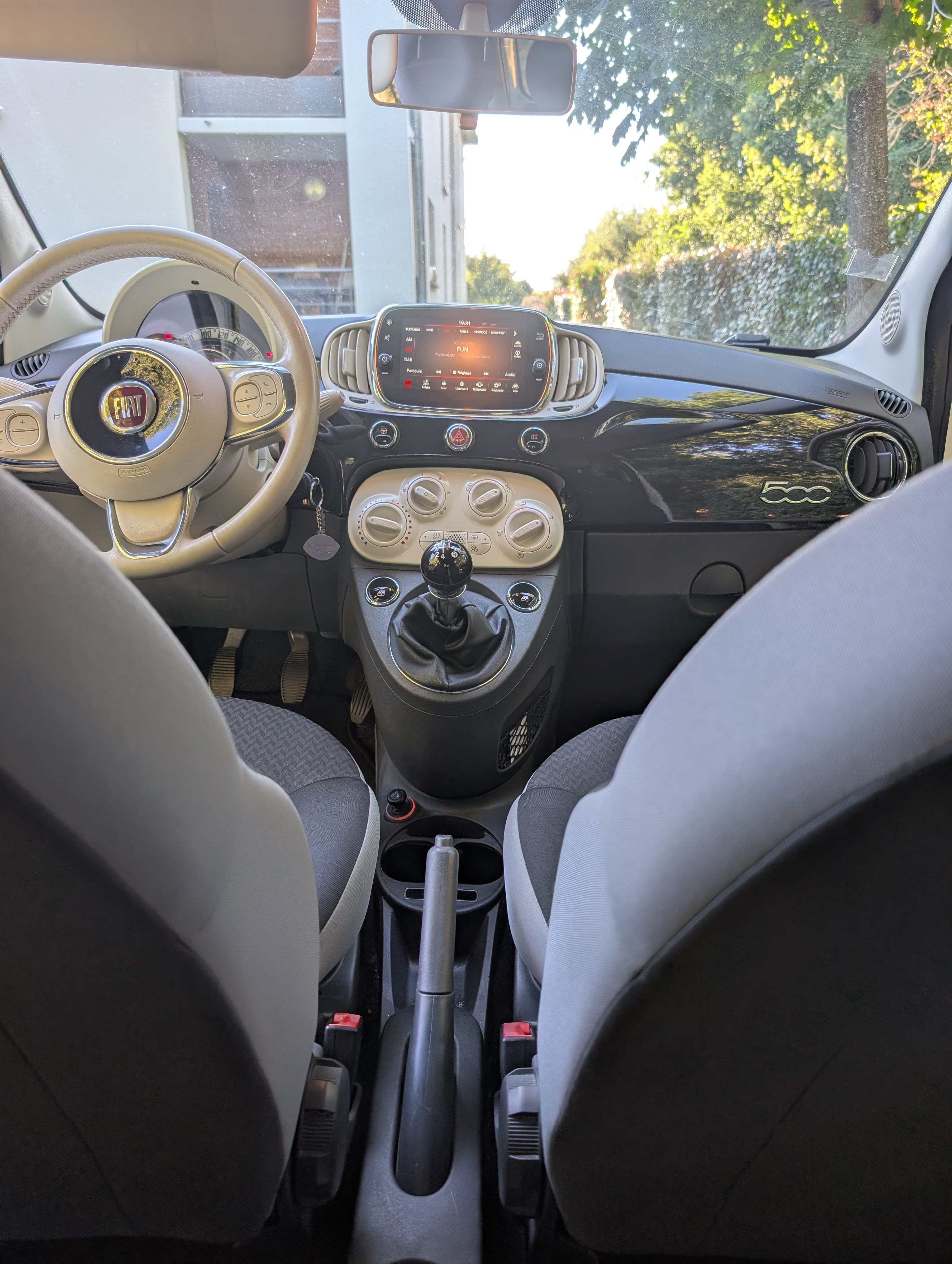 Fiat 500 avec Audio Bluetooth