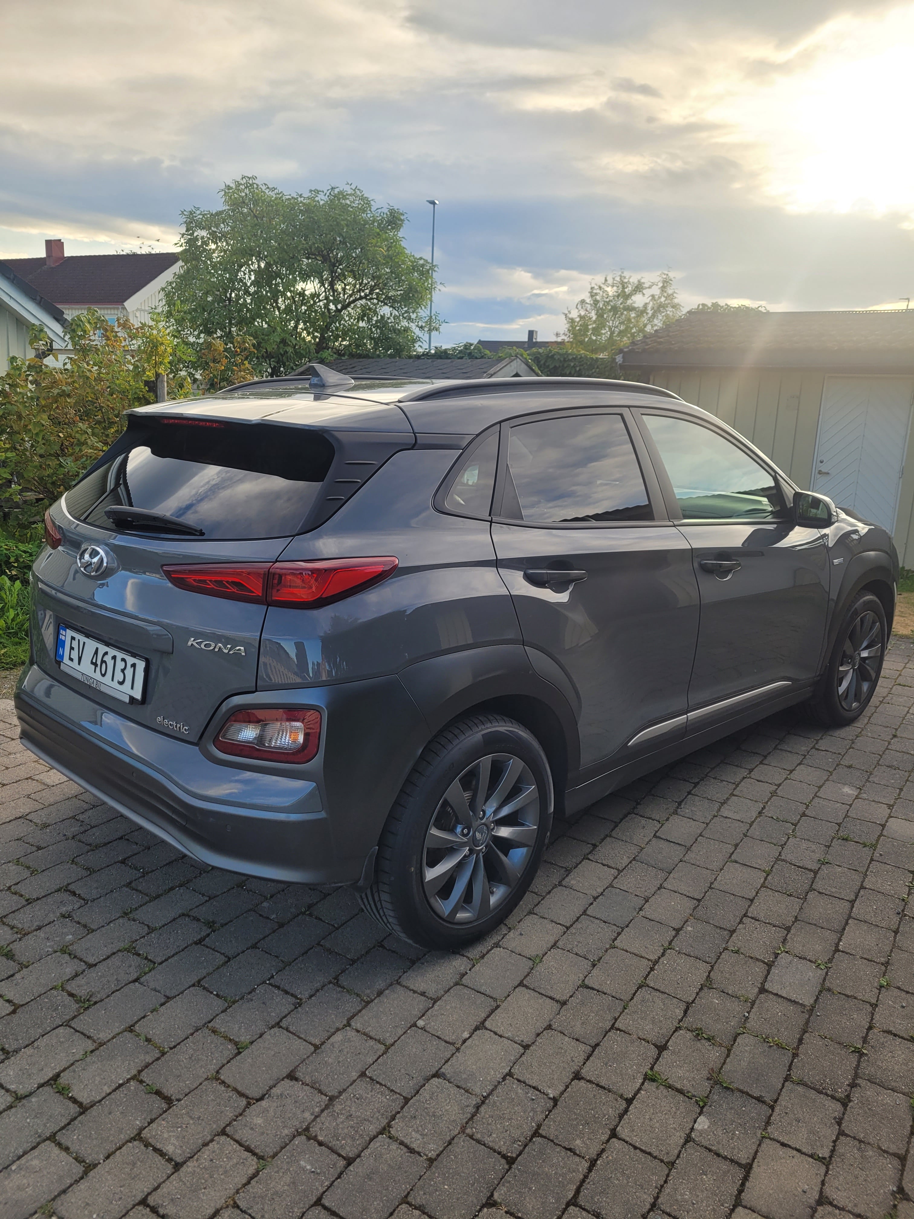 Hyundai Kona Electric med GPS