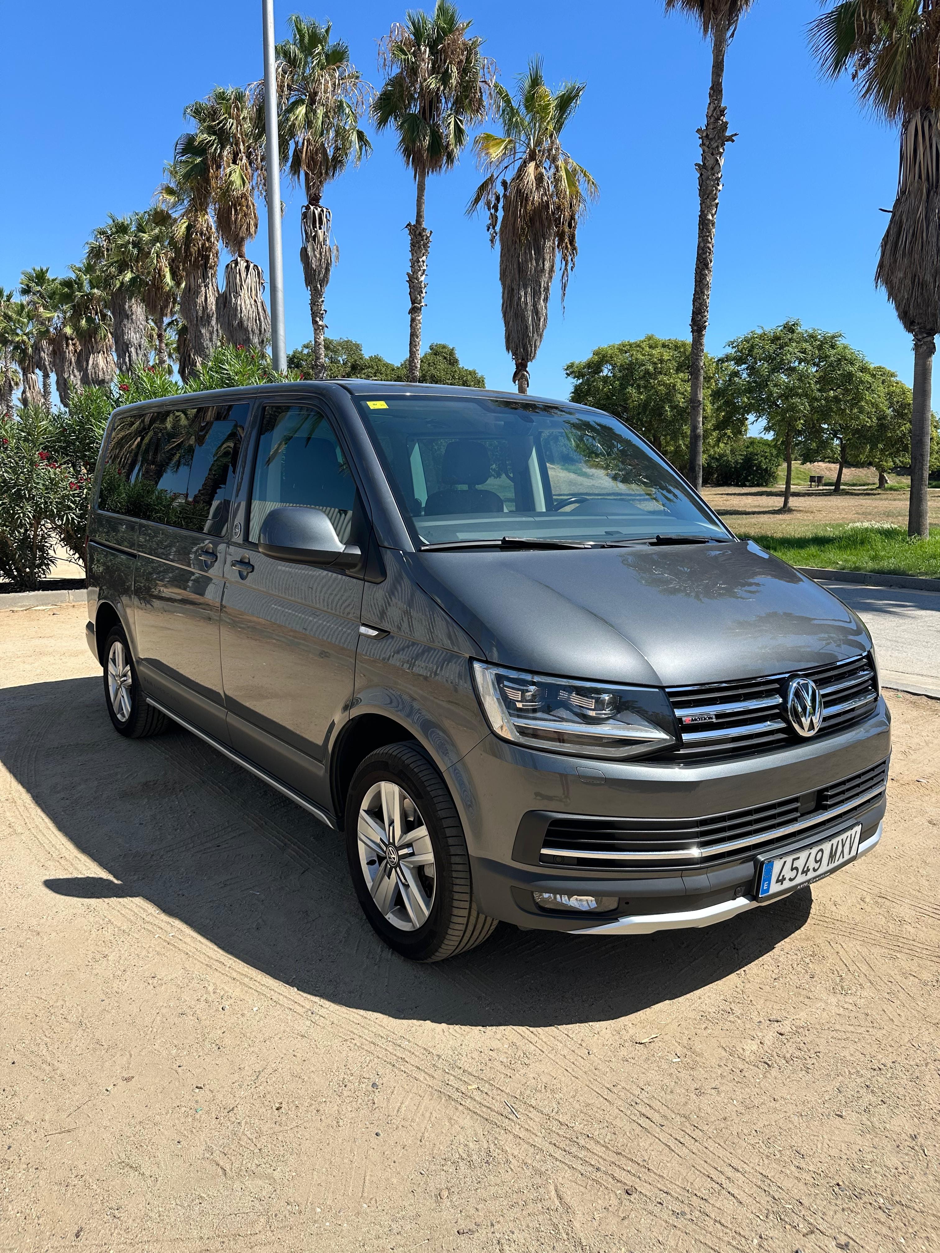 Volkswagen Multivan con Tracción cuatro ruedas