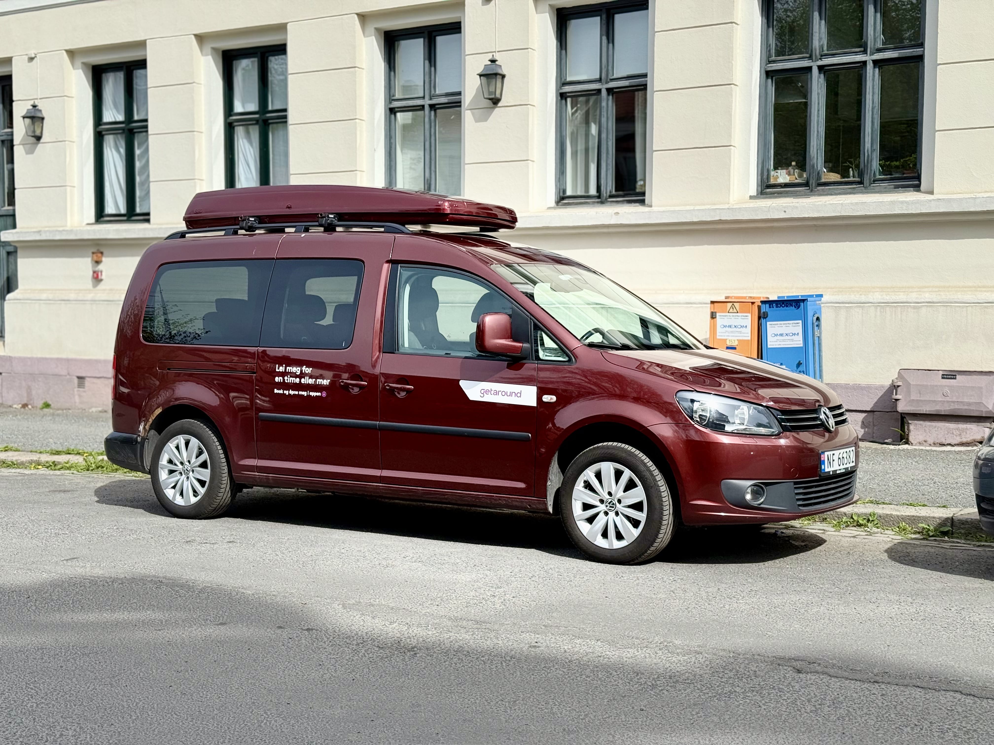 Volkswagen Caddy Maxi 1.6 tdi, 2014, Diesel, automatisk, 7 seter