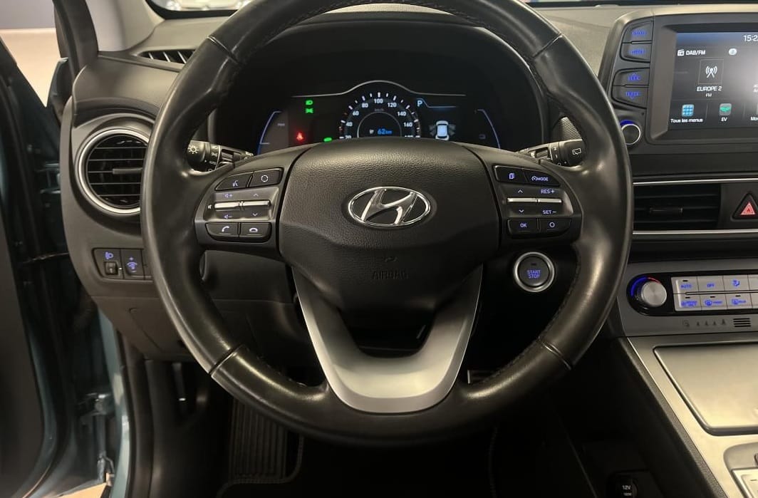 Hyundai Kona Electric 39,5kWh 5places Non Fumeur Crit’air 0 Livraison BdR et Toulon avec Régulateur de vitesse