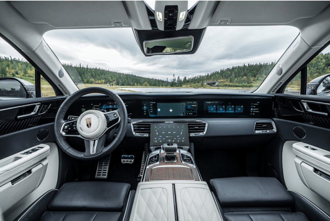 Hongqi E-HS9 Exclusive med Firehjulstrekk