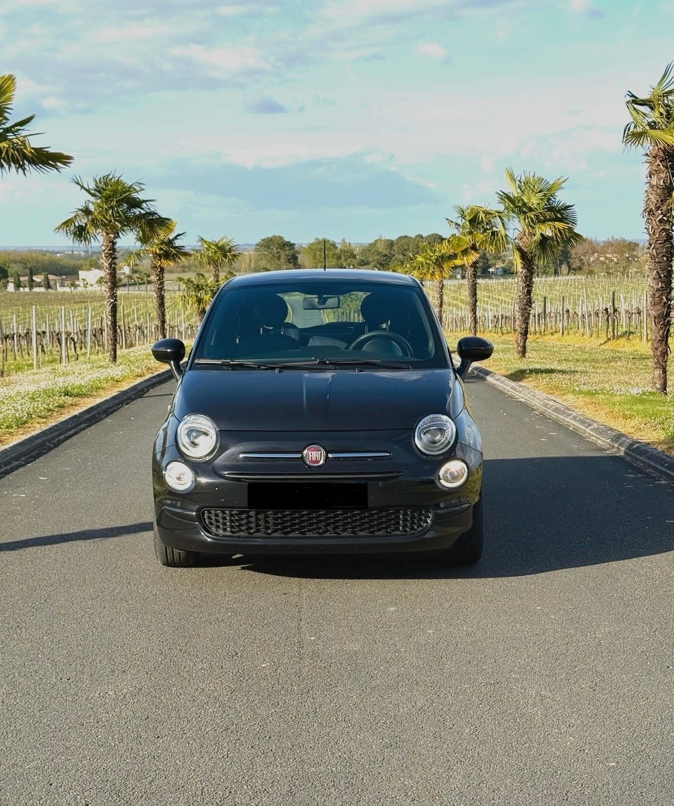 Fiat 500 with Bluetooth audio