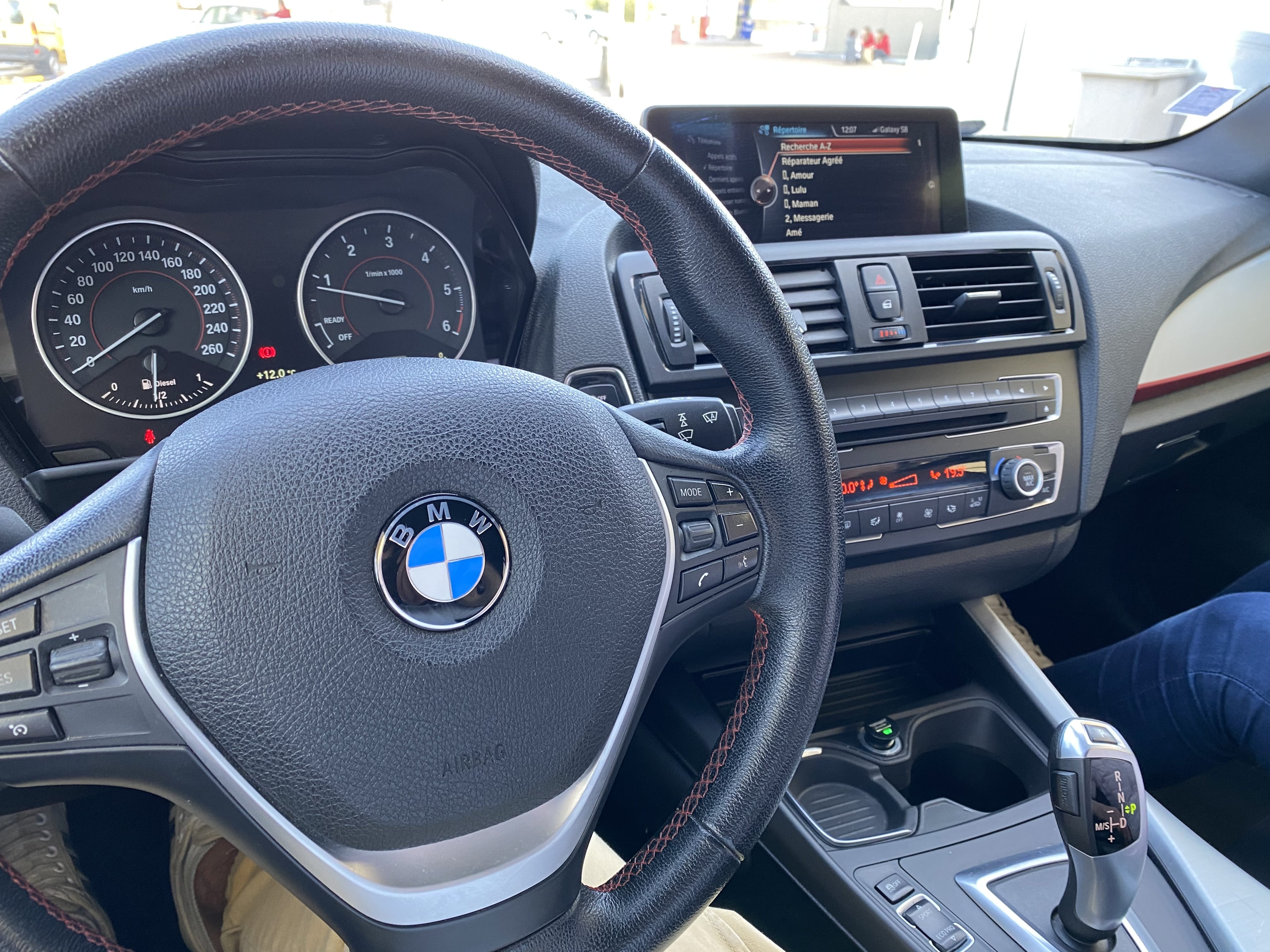 BMW Série 1 118d avec Régulateur de vitesse