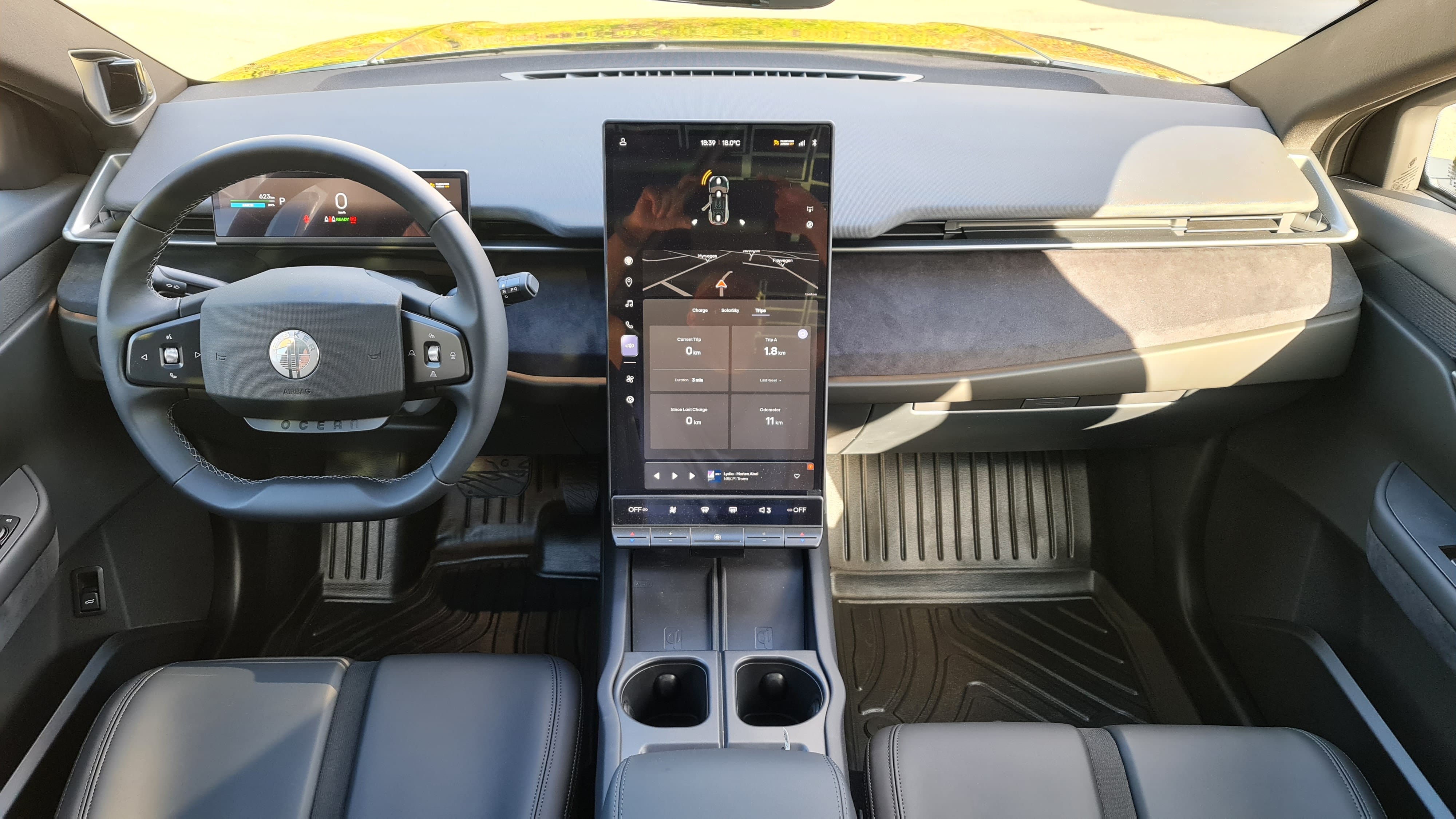 Fisker Ocean One med Cruisekontroll