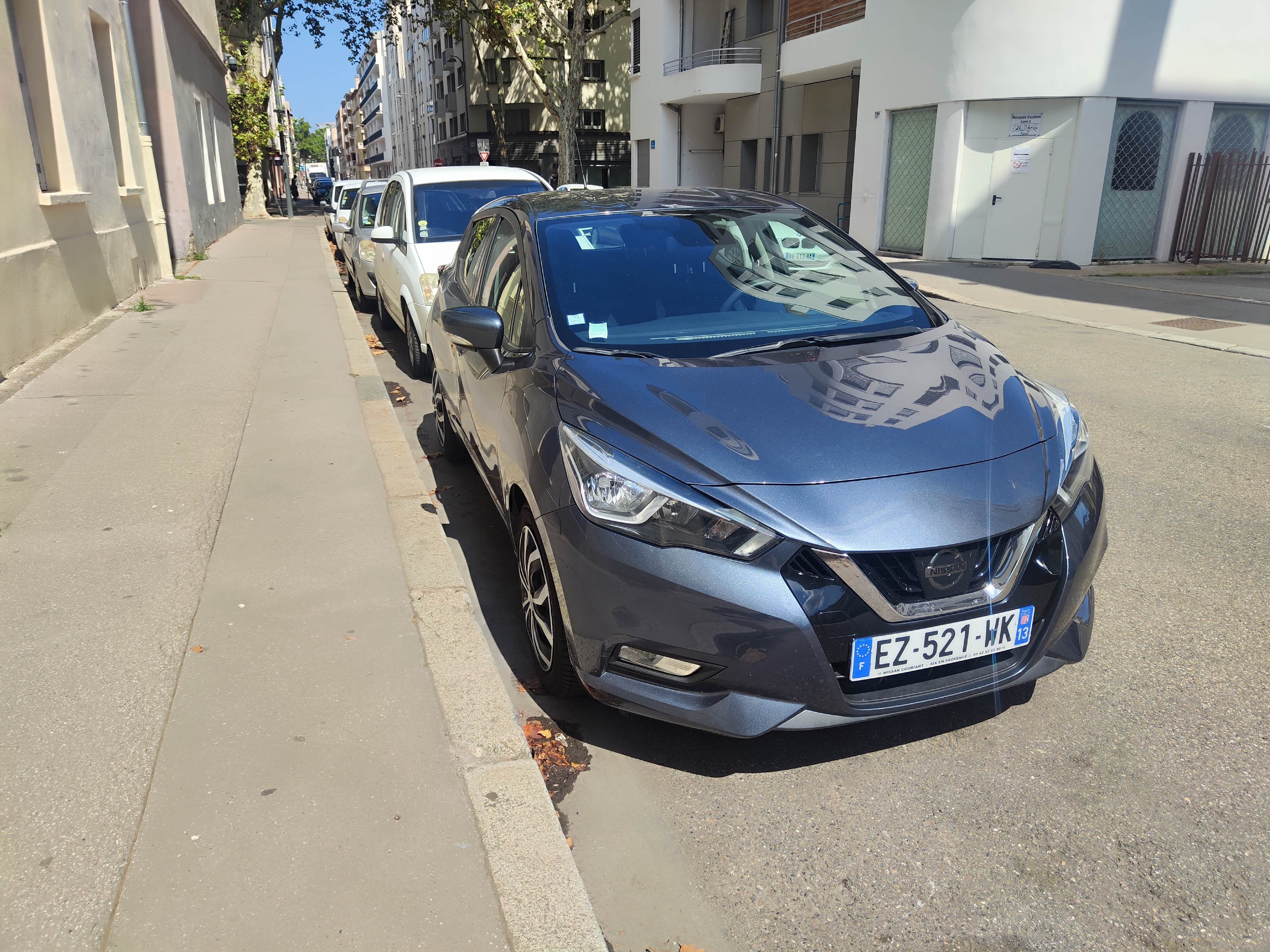 Nissan Micra avec Apple CarPlay