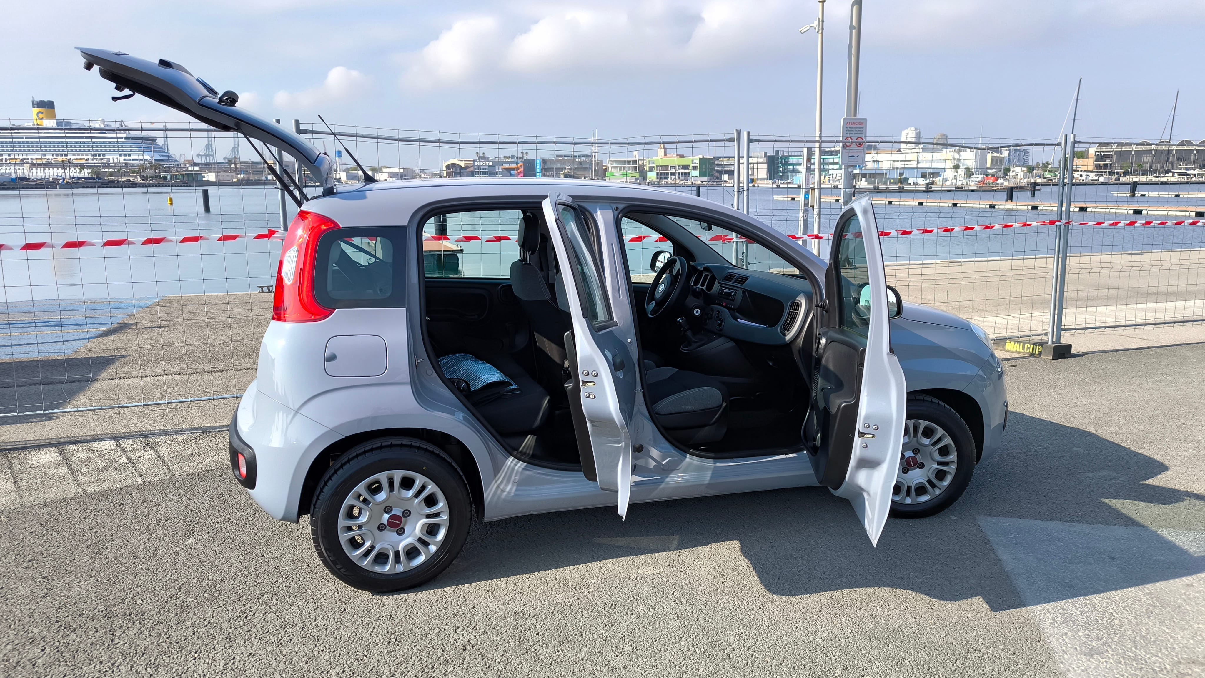 Fiat Panda med USB ladeuttak