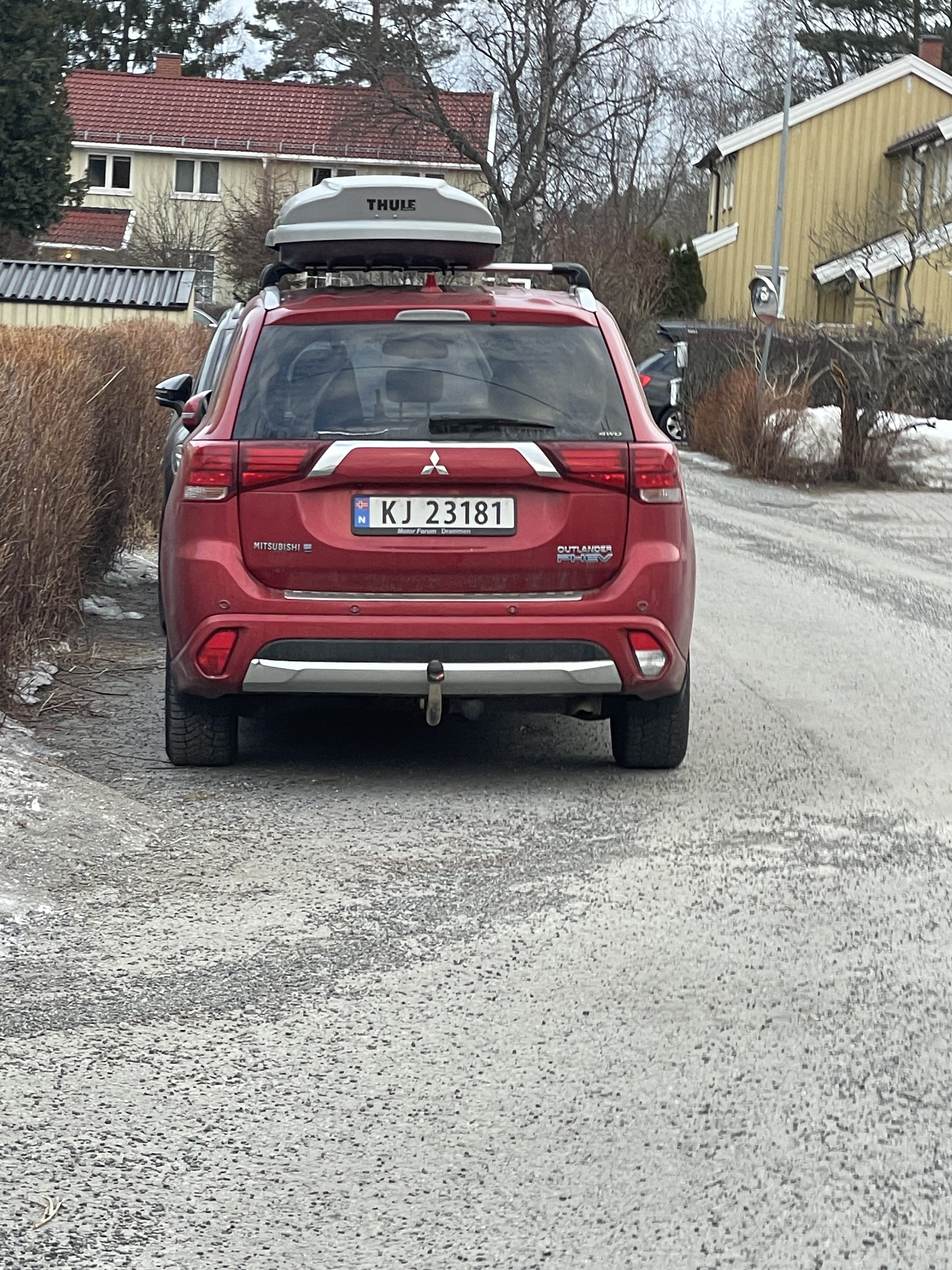 Mitsubishi Outlander PHEV GT med Cruisekontroll