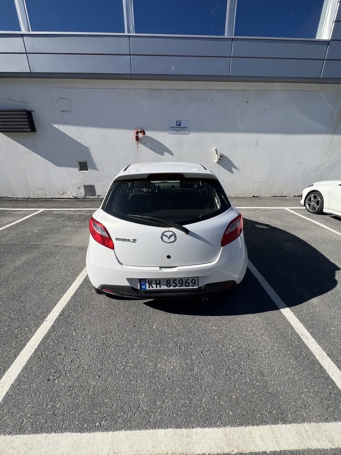 Mazda 2 med USB ladeuttak