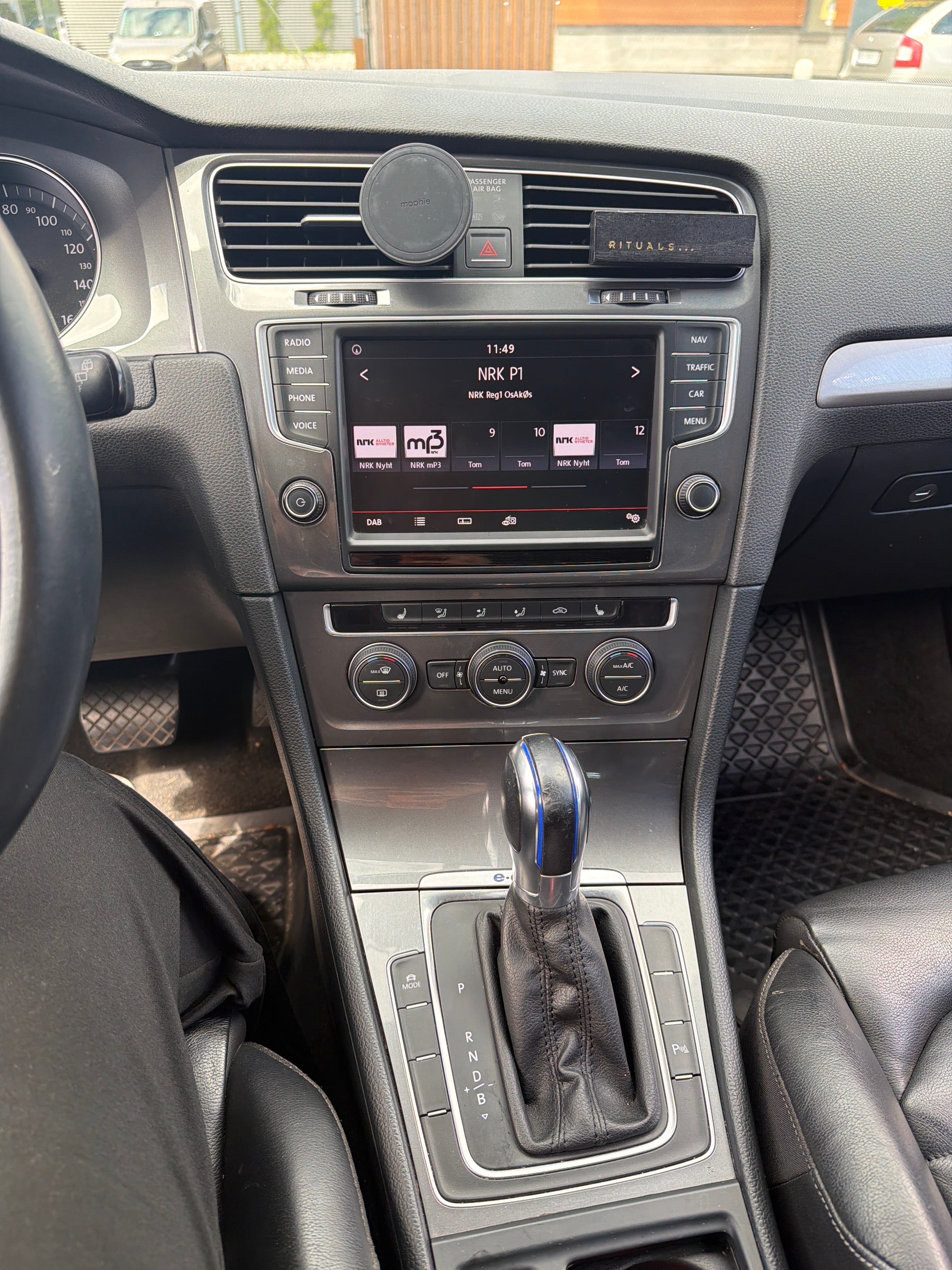 Volkswagen e-Golf med Android Auto