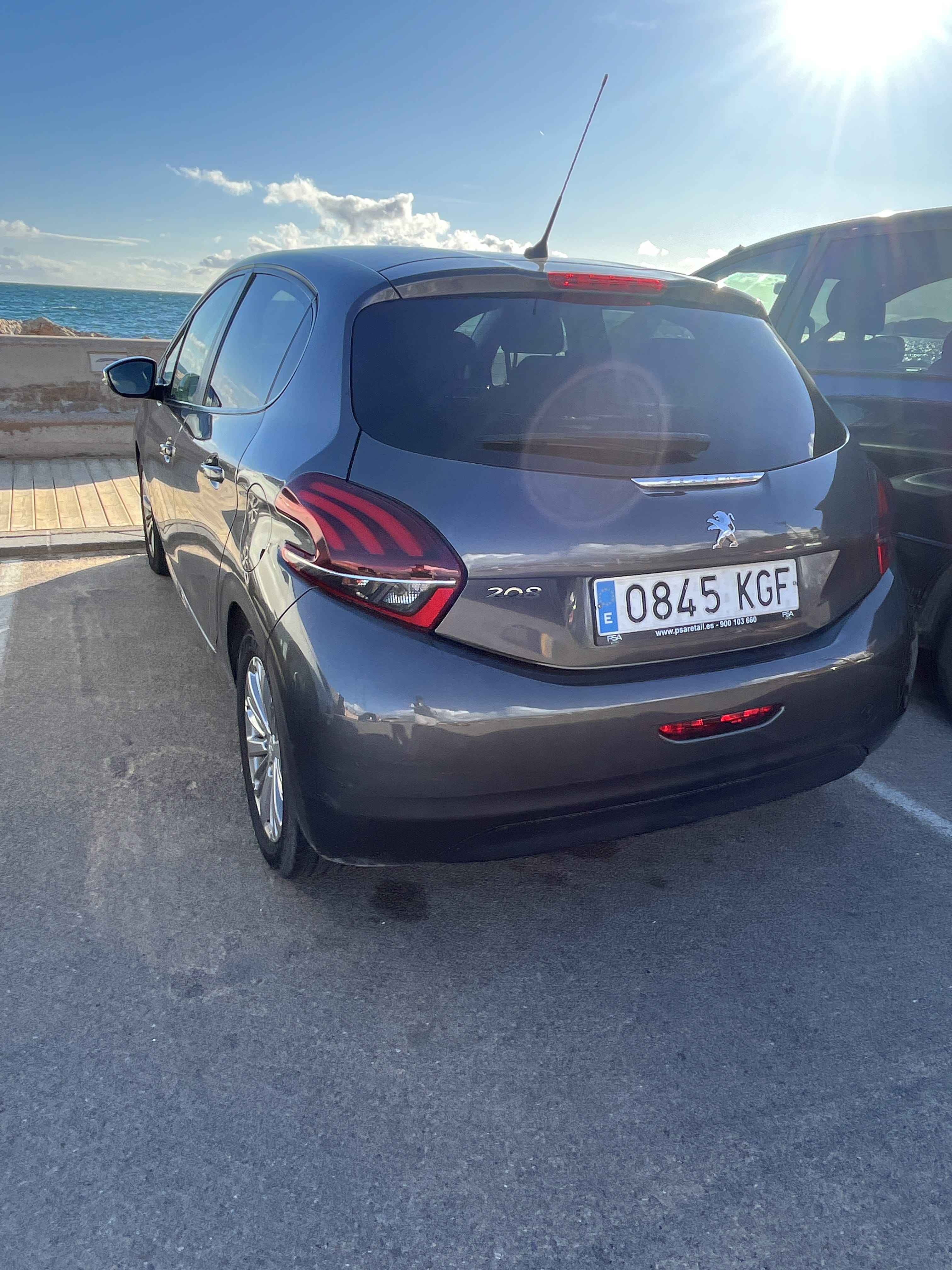 Peugeot 208 med GPS