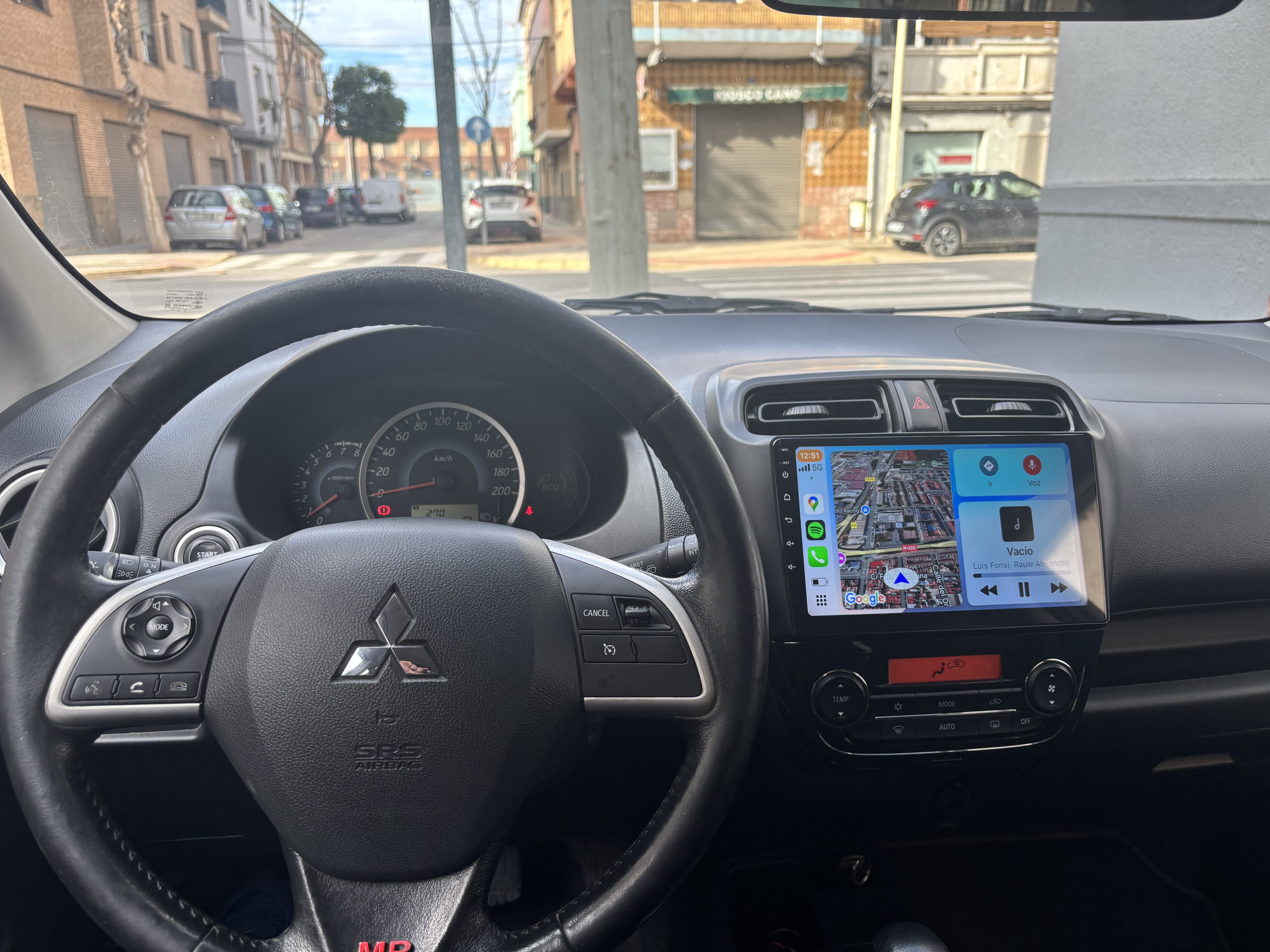 Mitsubishi Space Star con Apple CarPlay