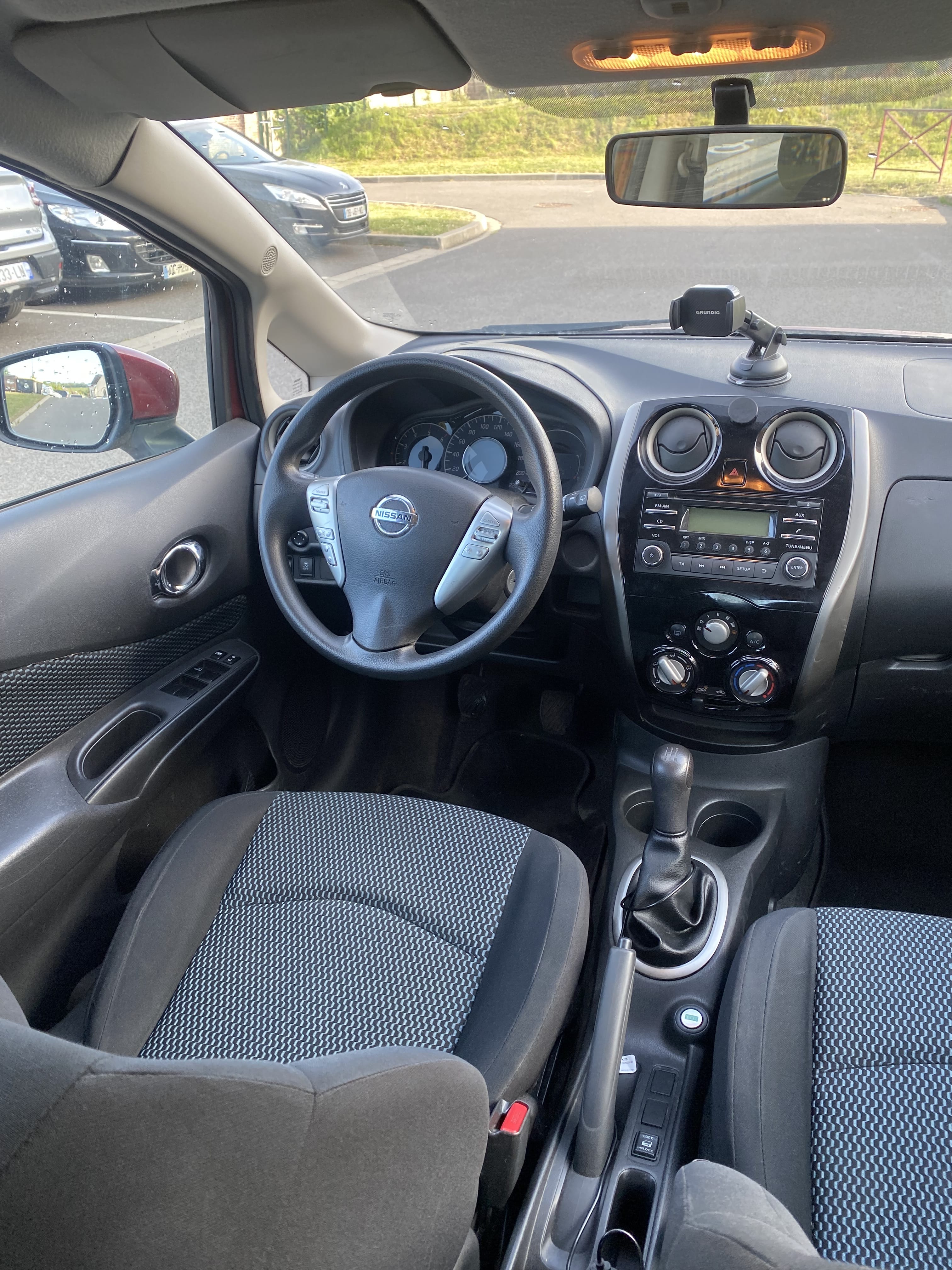 Nissan Note avec Siège bébé