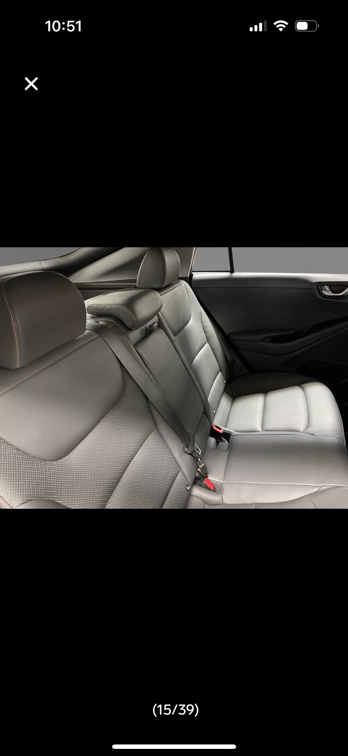 Hyundai Ioniq med Babysete