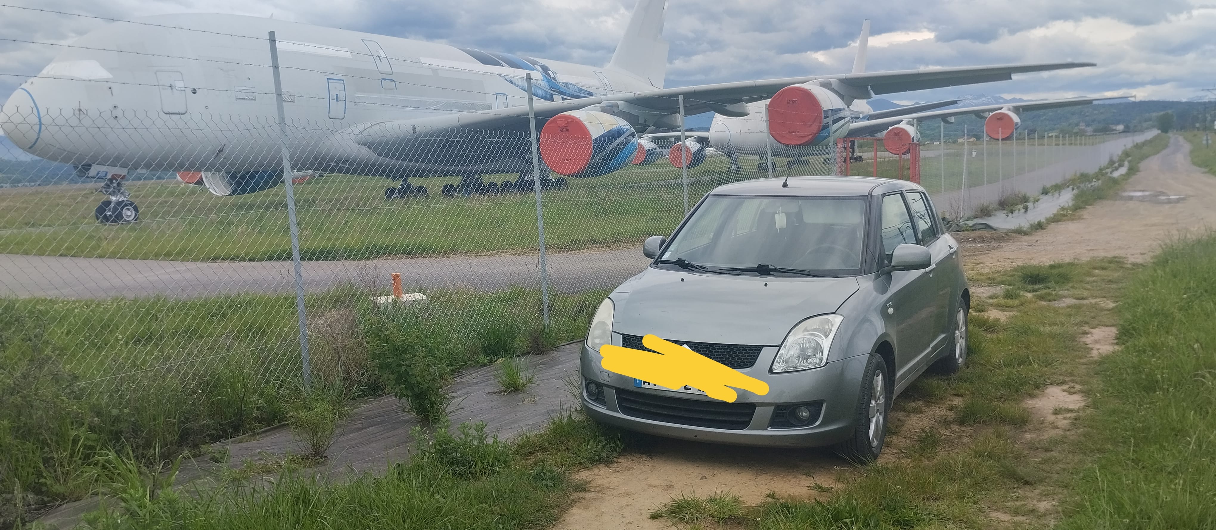 Suzuki Swift avec Siège bébé