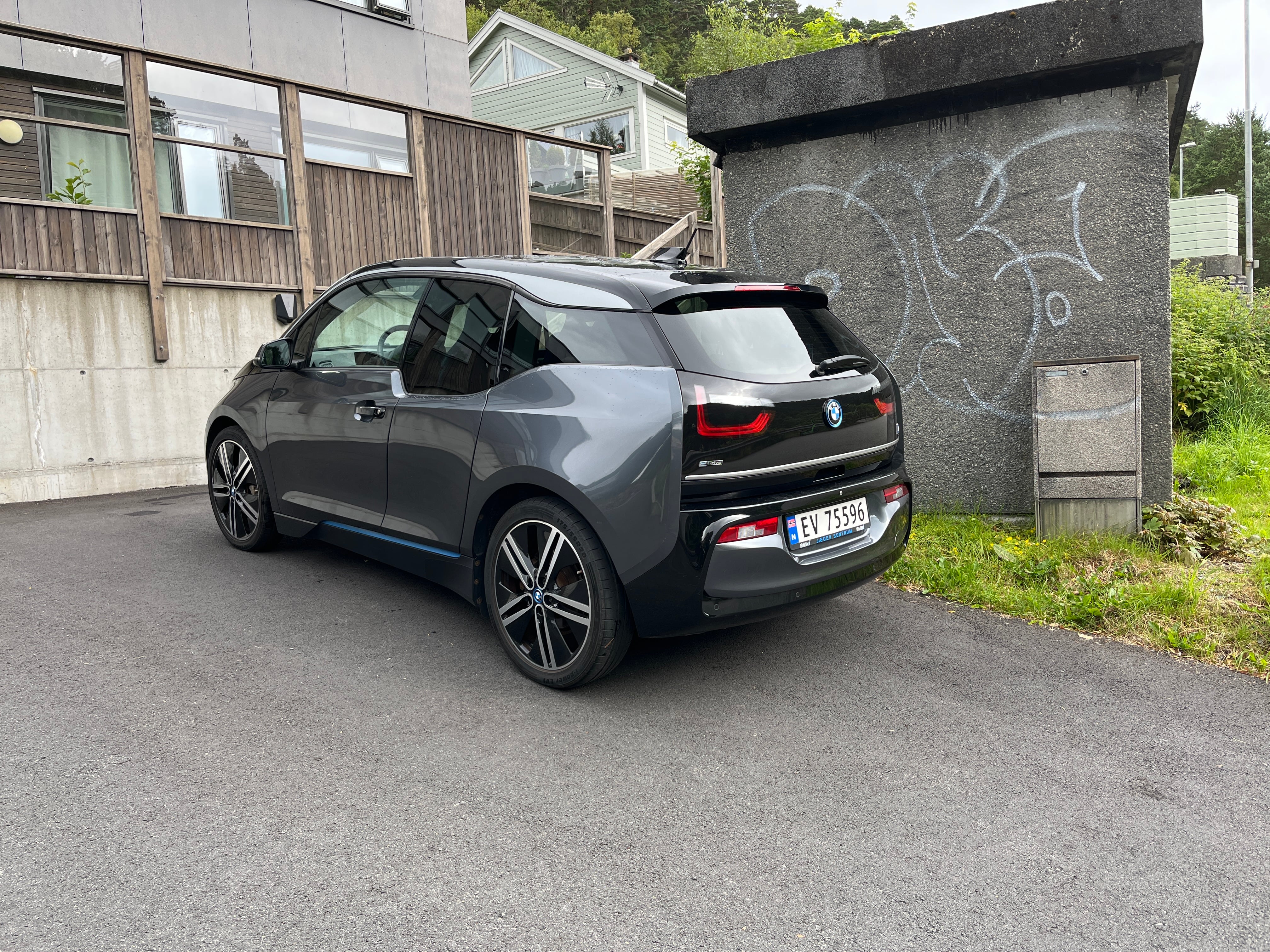 BMW i3 med Ryggekamera