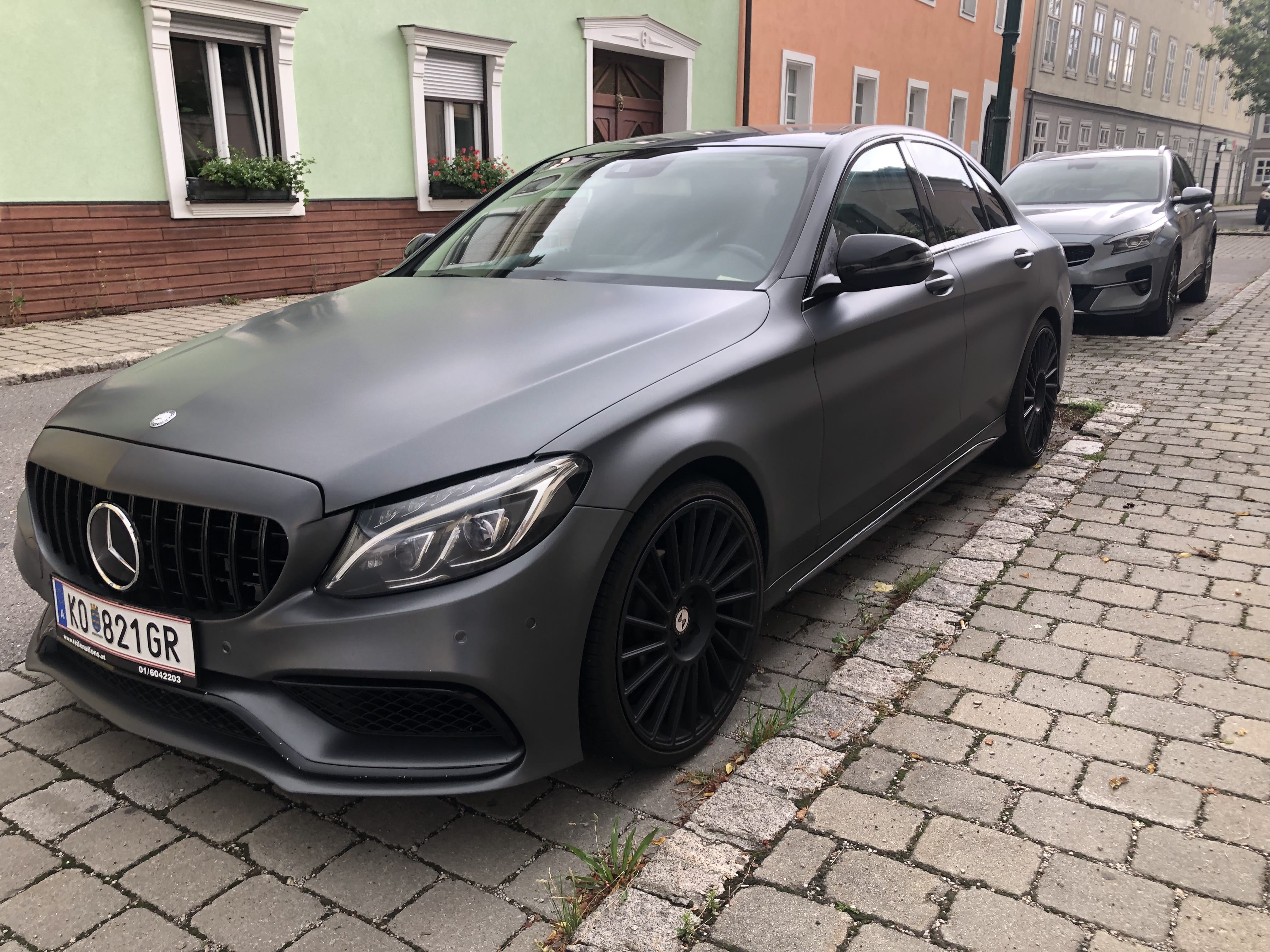 Mercedes C-Klasse AMG-63 OPTIK & SOUND, 2016, Diesel, Automatik