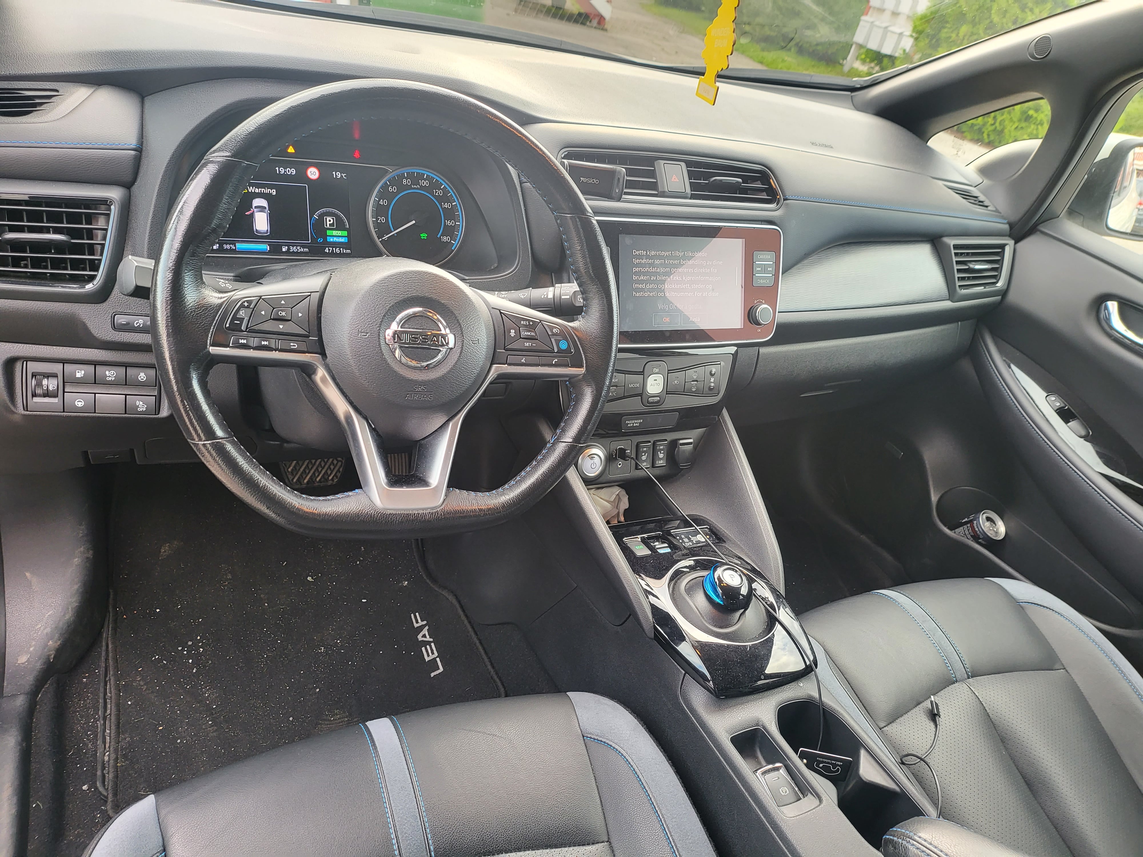 Nissan Leaf med Cruisekontroll