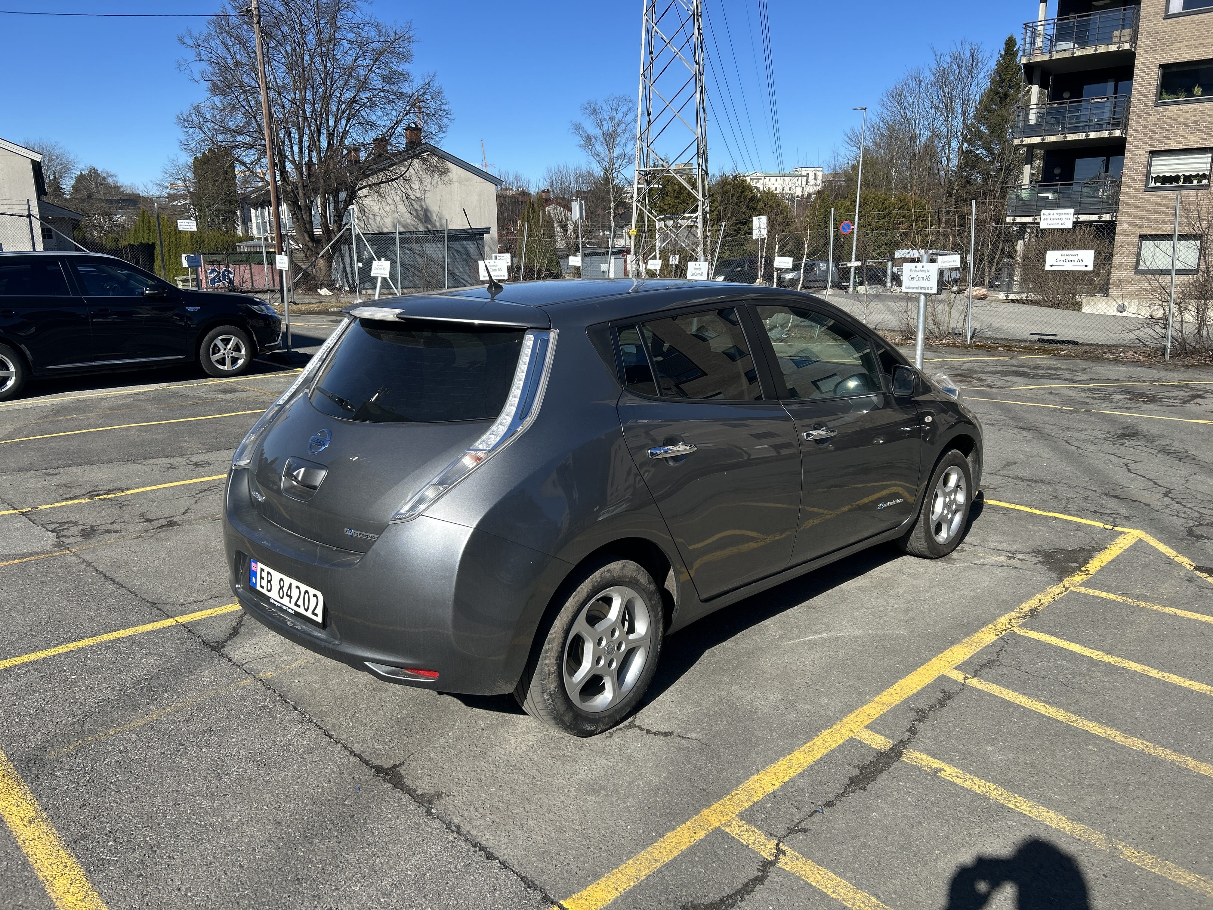 Nissan Leaf with Backup camera