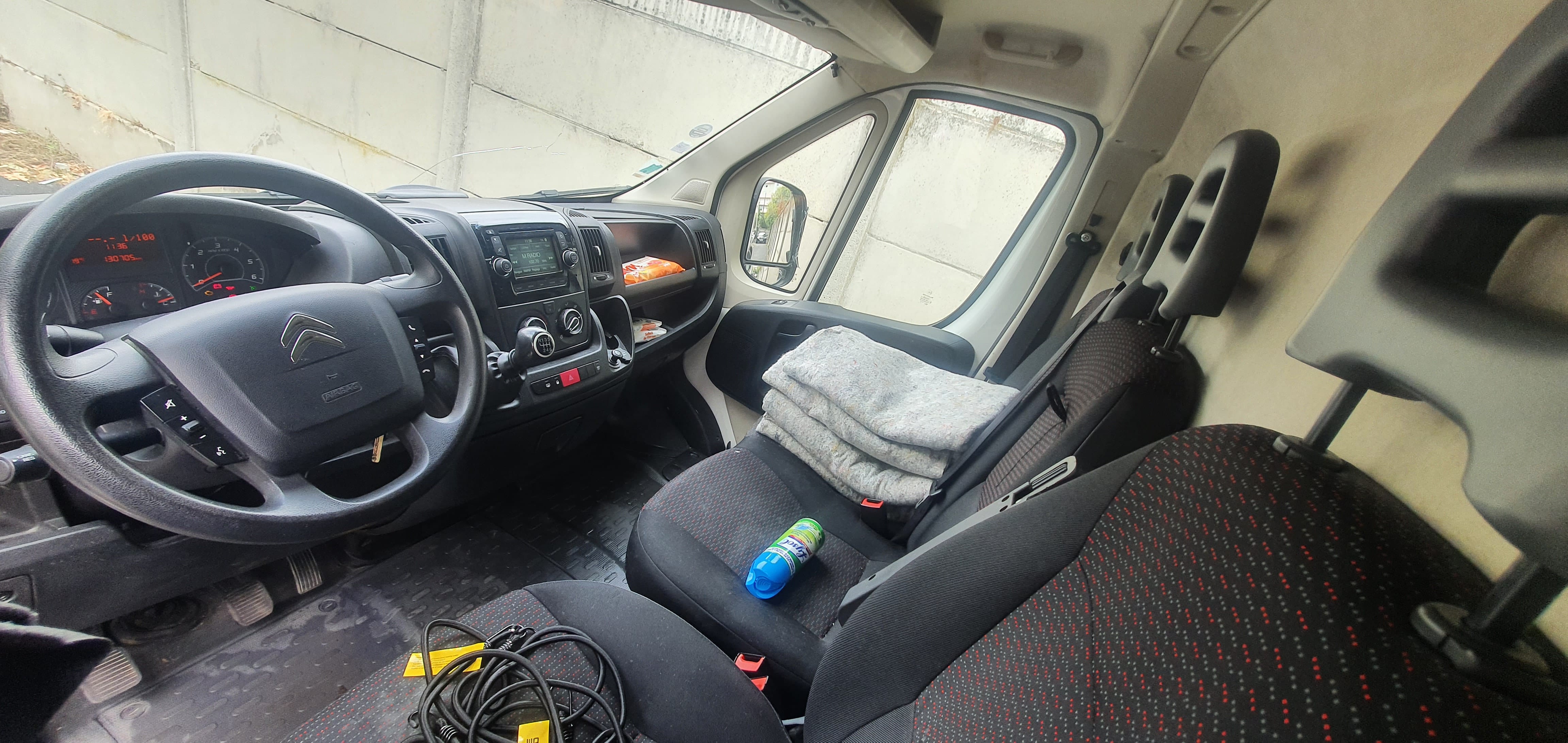 Citroen Jumper L1H1 avec Coffre de toit