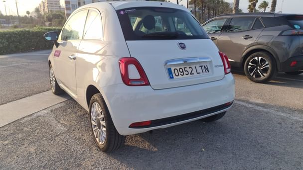 Fiat 500 con GPS