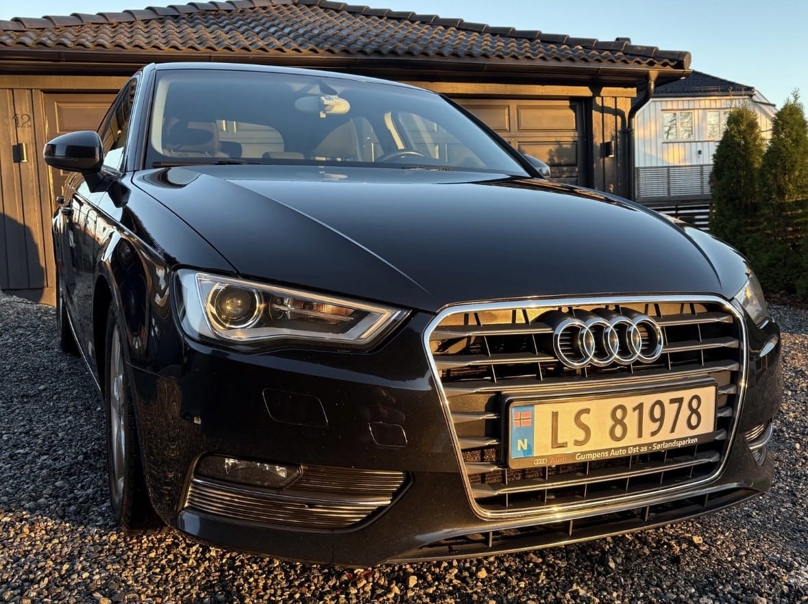 Audi A3 Sportback, 2014, Blyfri 98, automatisk