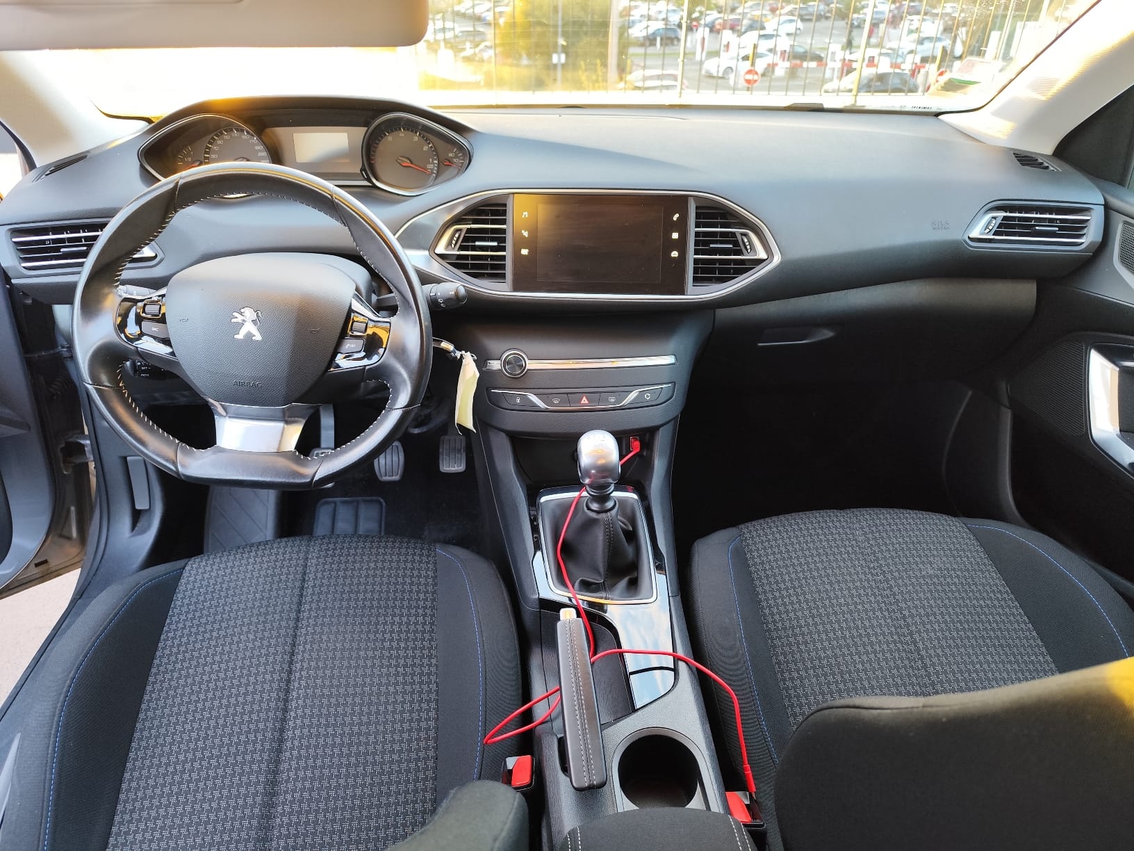 Peugeot 308 avec Dashcam