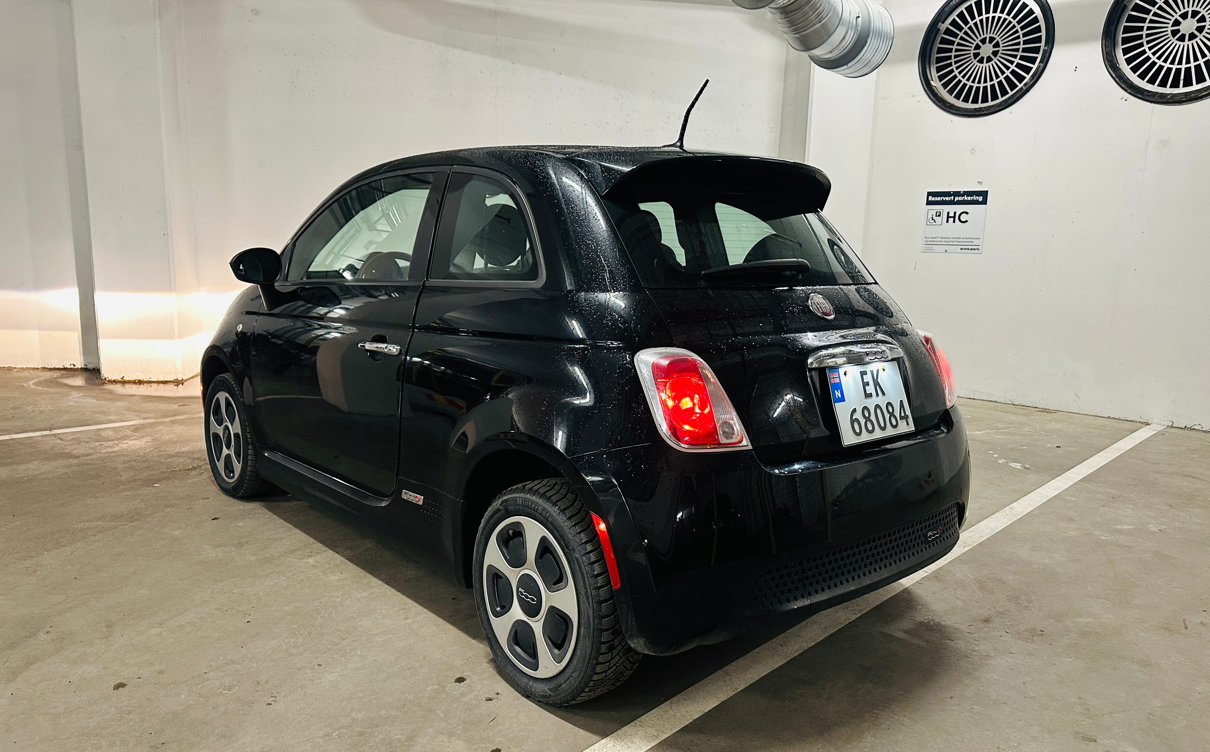 Fiat 500e med Cruisekontroll