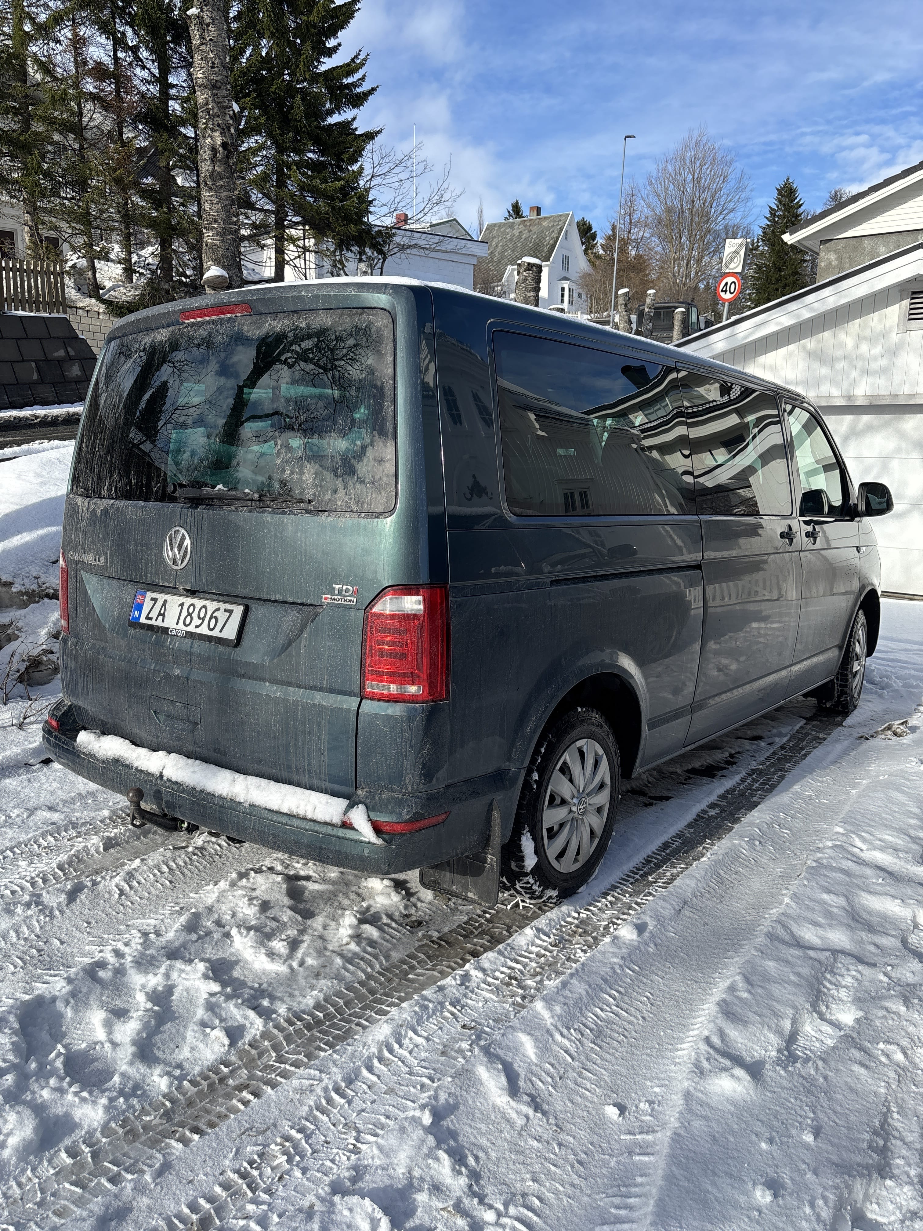 Volkswagen Caravelle with Backup camera