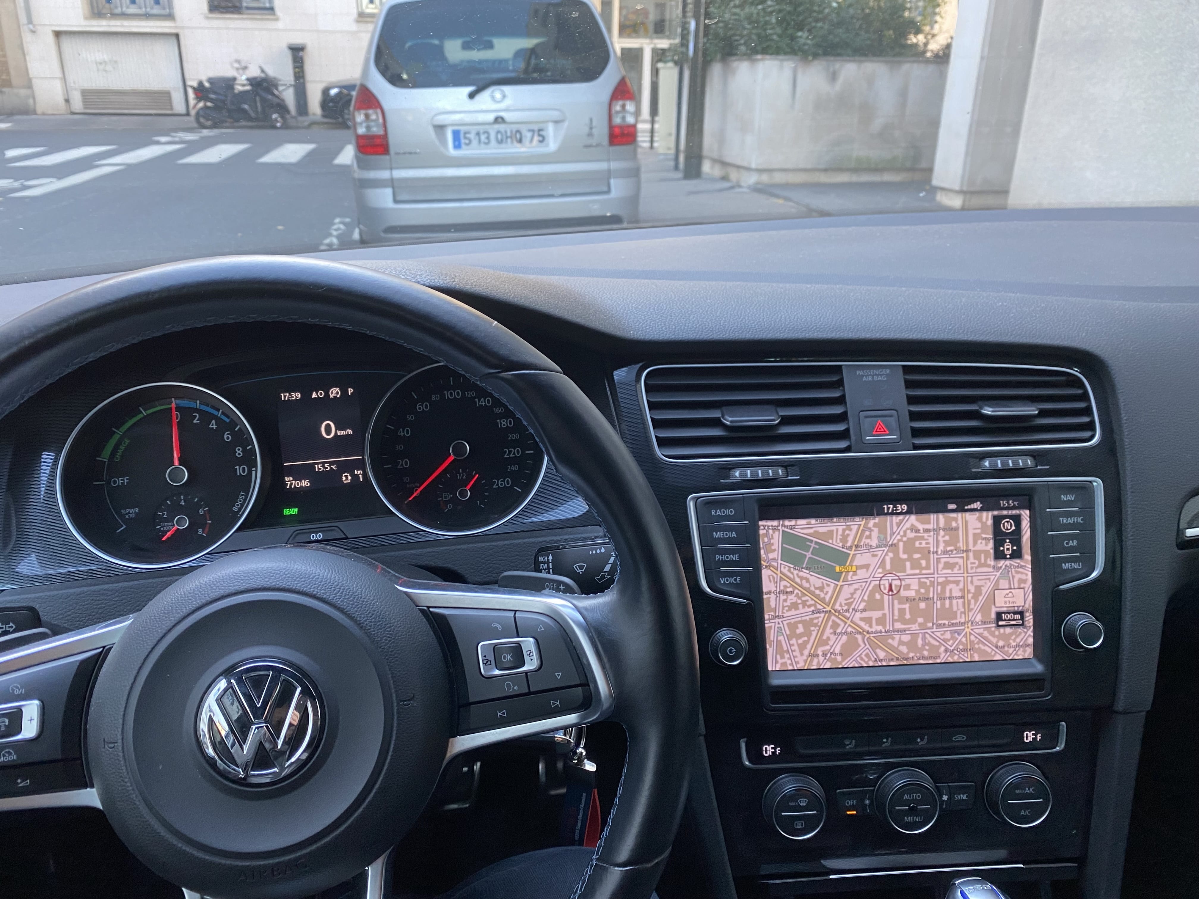 Volkswagen Golf GTE essence ou ethanol avec GPS