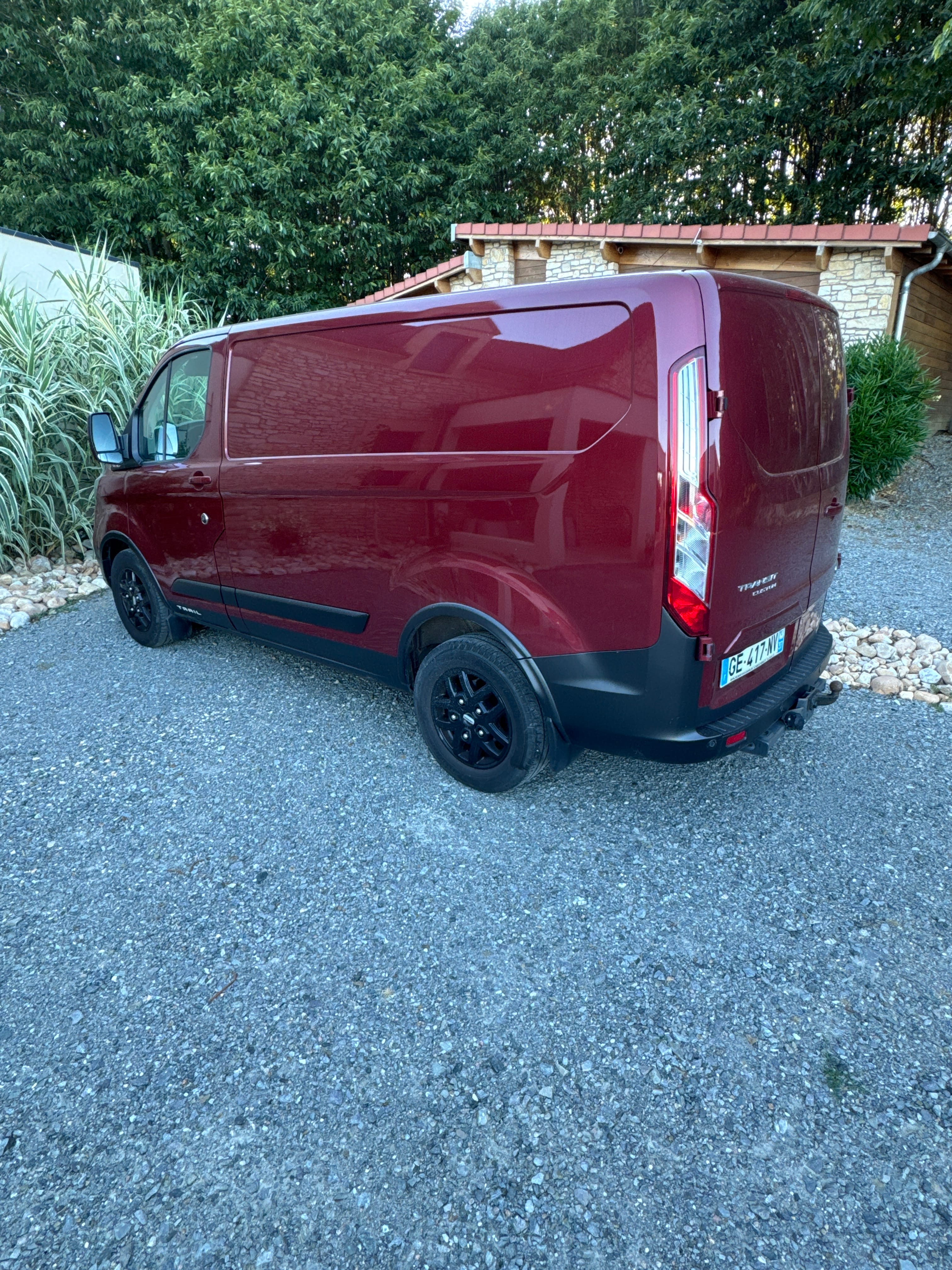 Ford Transit Custom Fourgon avec GPS
