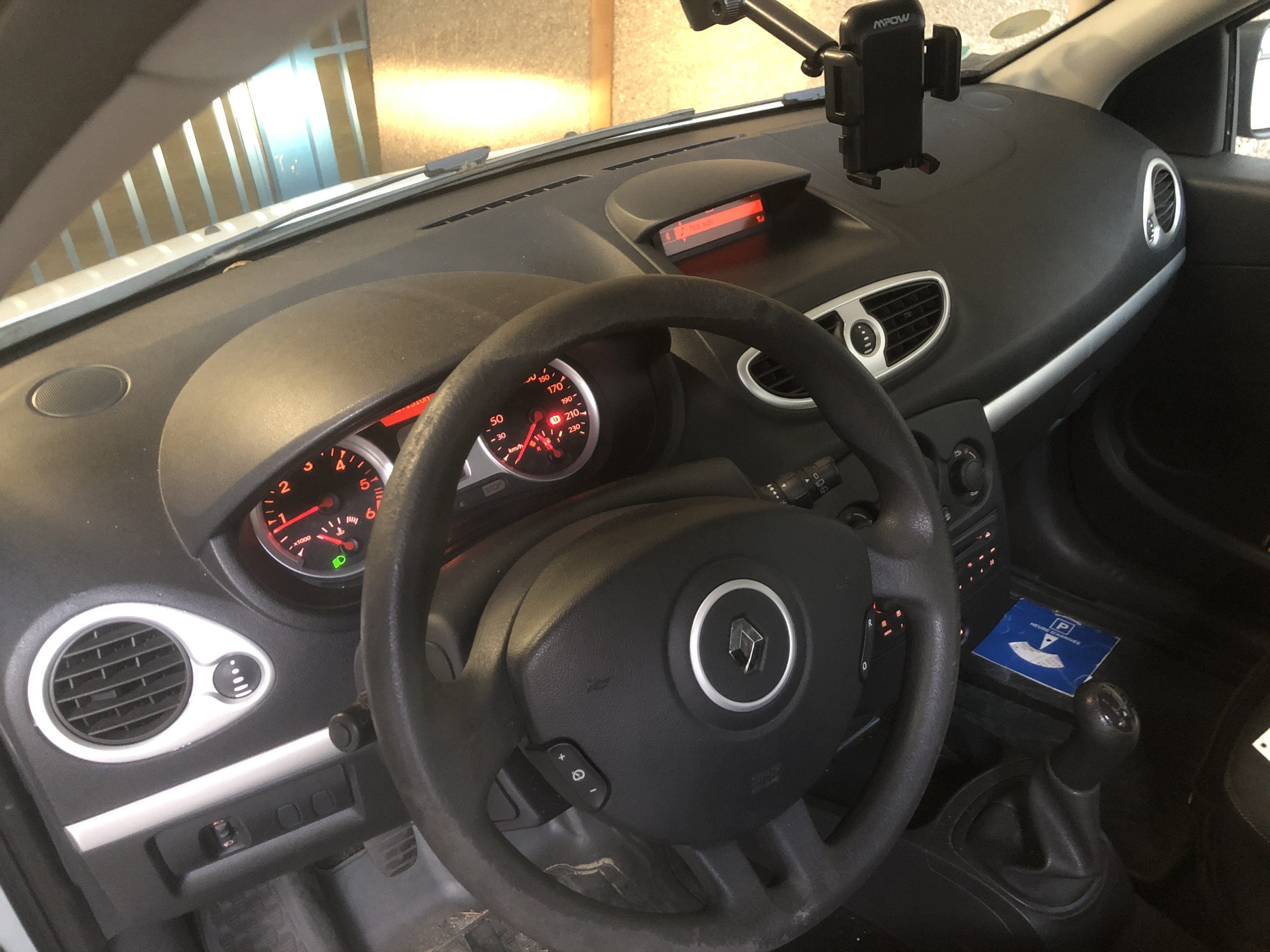 Renault Clio avec Audio Bluetooth