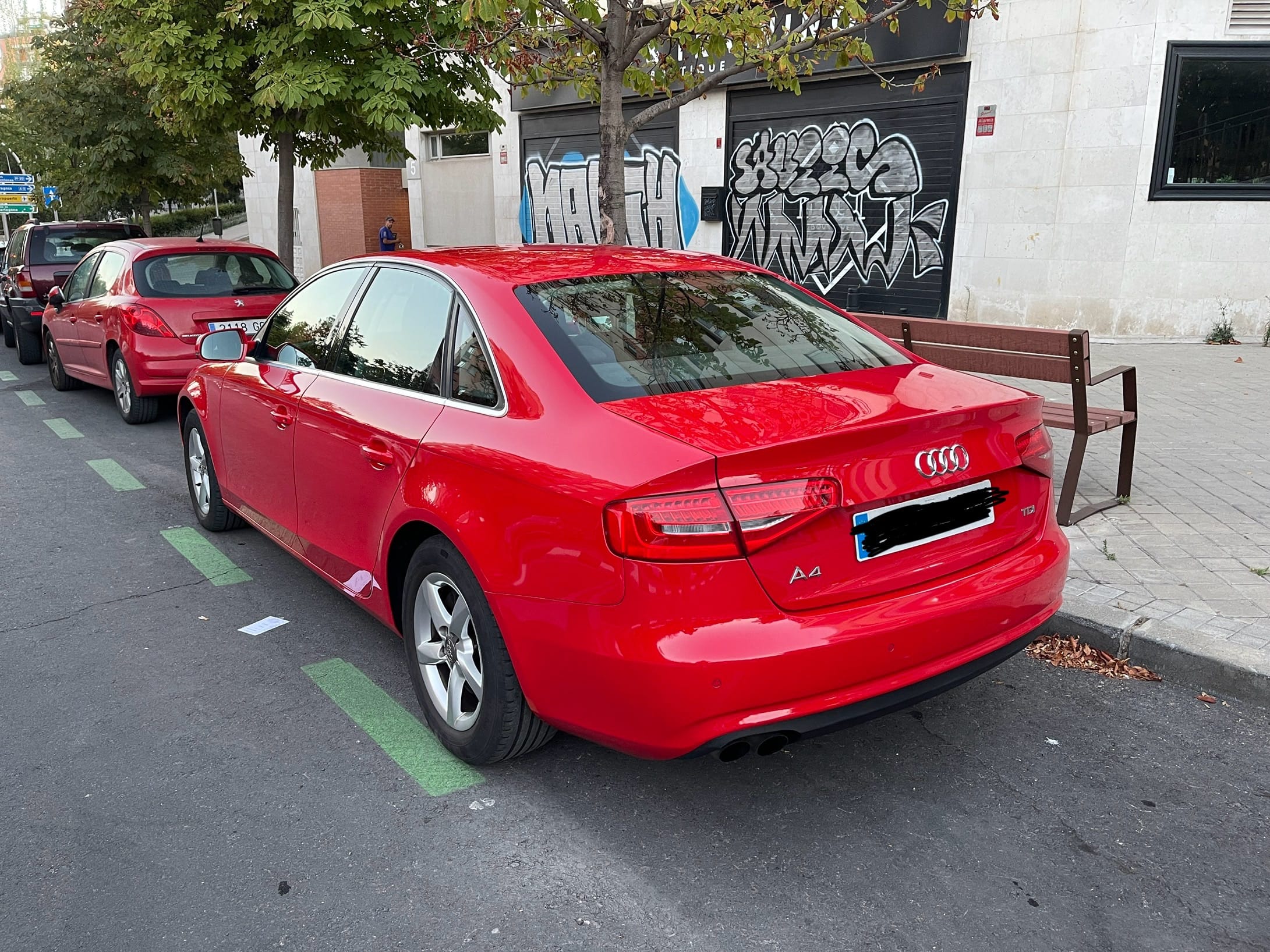 Audi A4 con Control de velocidad