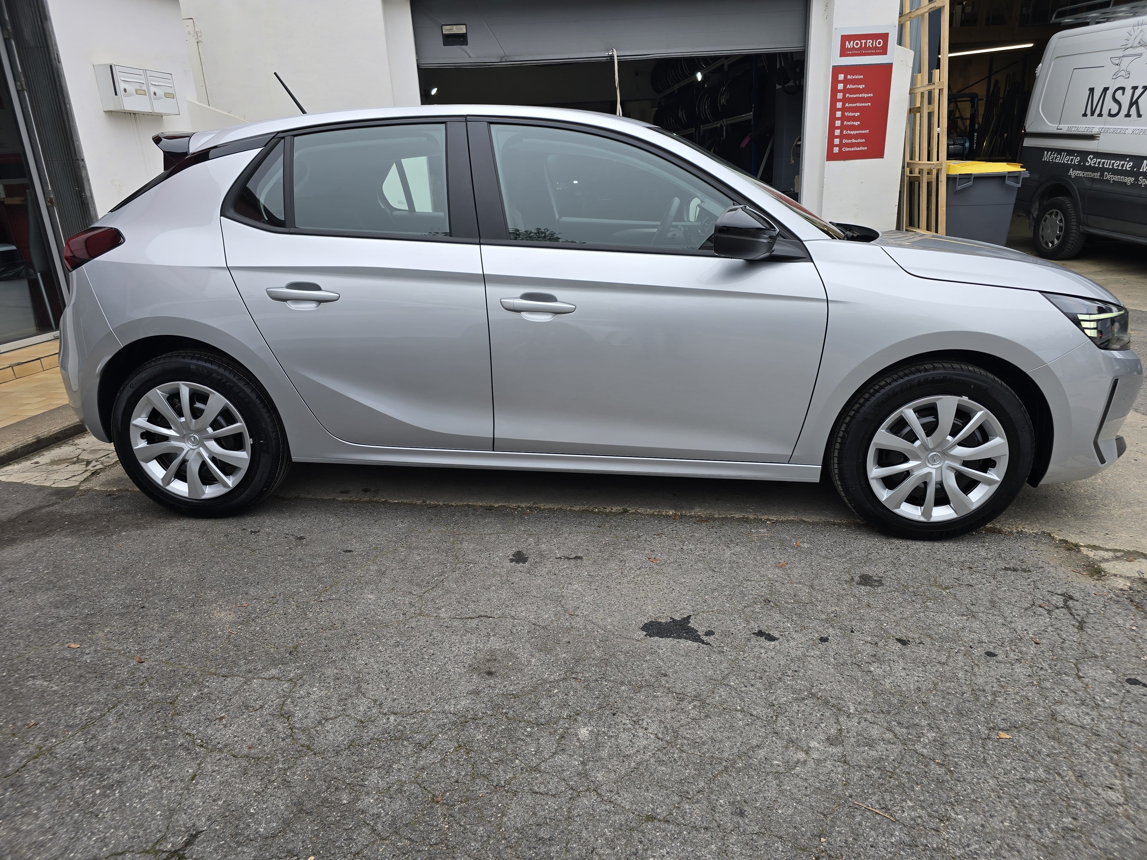 Opel Corsa avec Android Auto