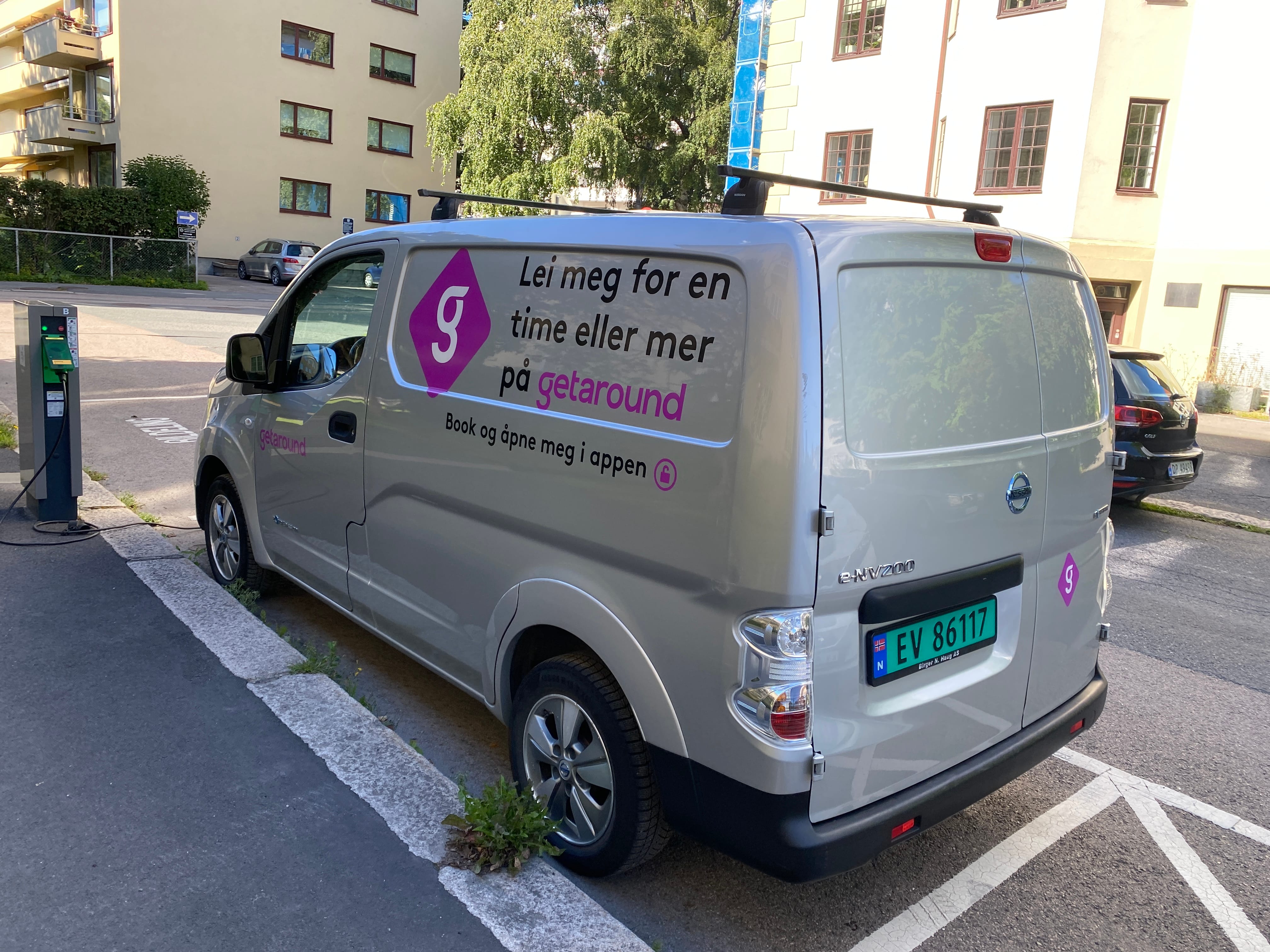 Nissan e-NV200 Varebil med GPS