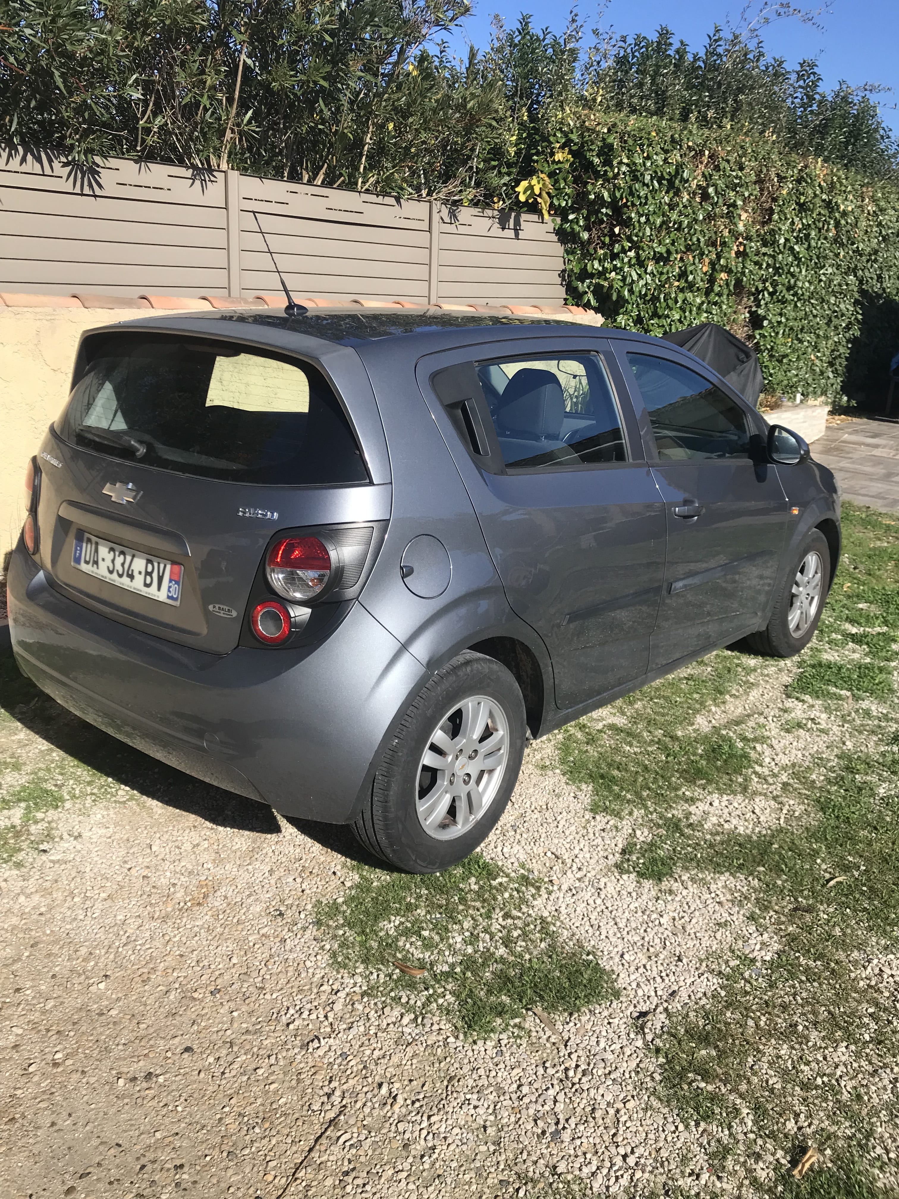 Chevrolet Aveo avec Régulateur de vitesse