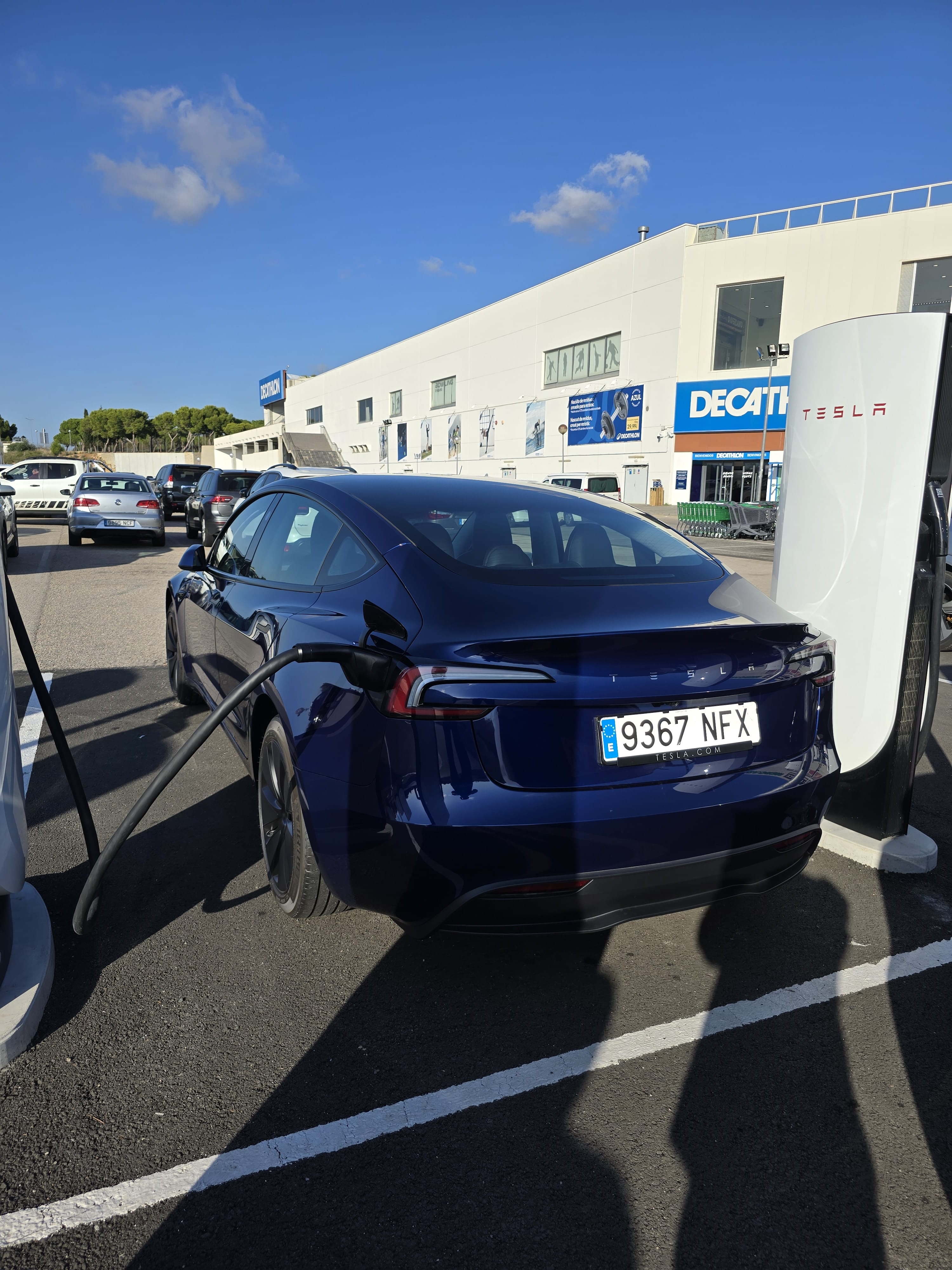 Tesla Model 3 con Dashcam