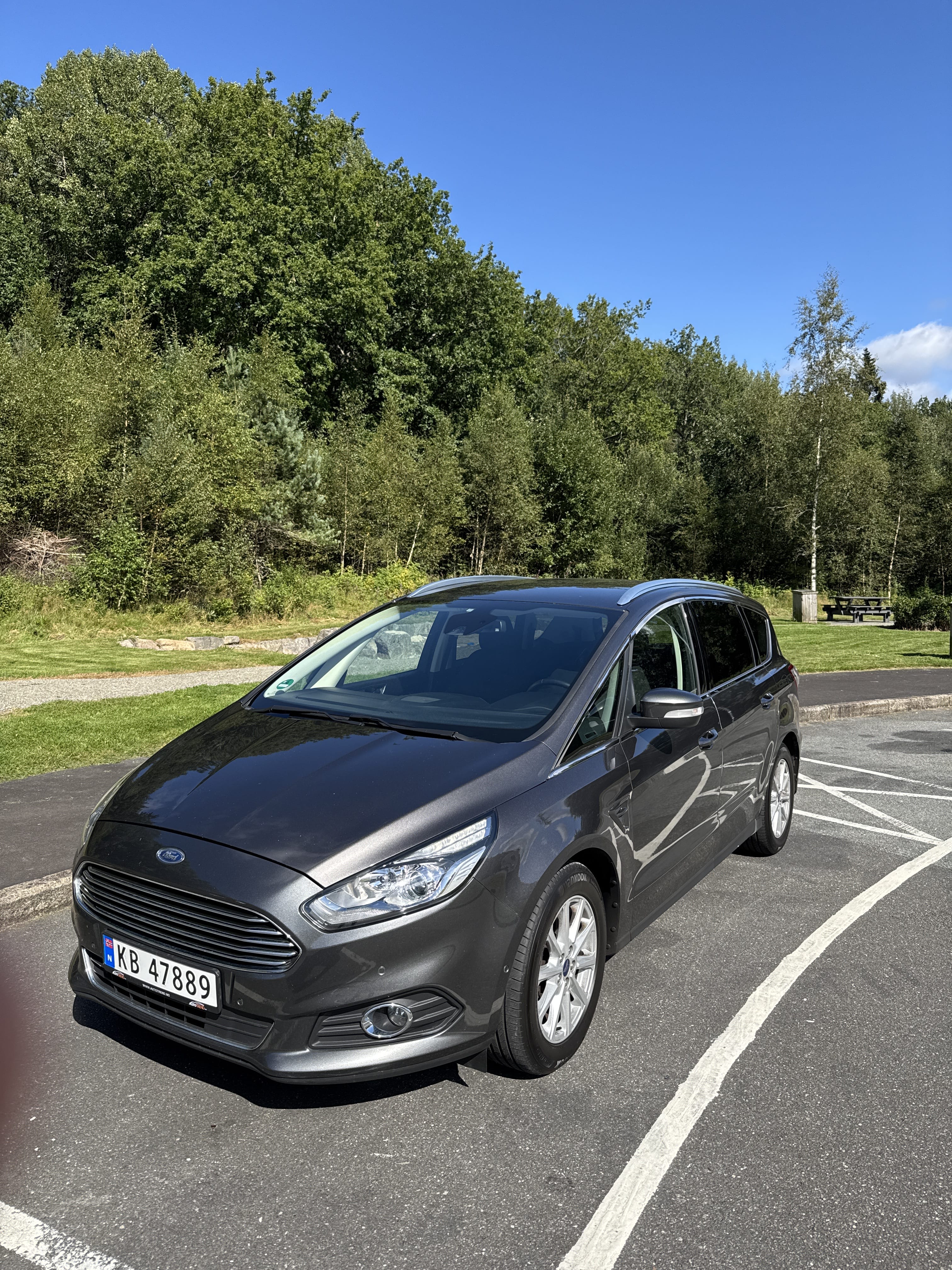Ford S-Max, 2018, Diesel, automatic, 7 seats