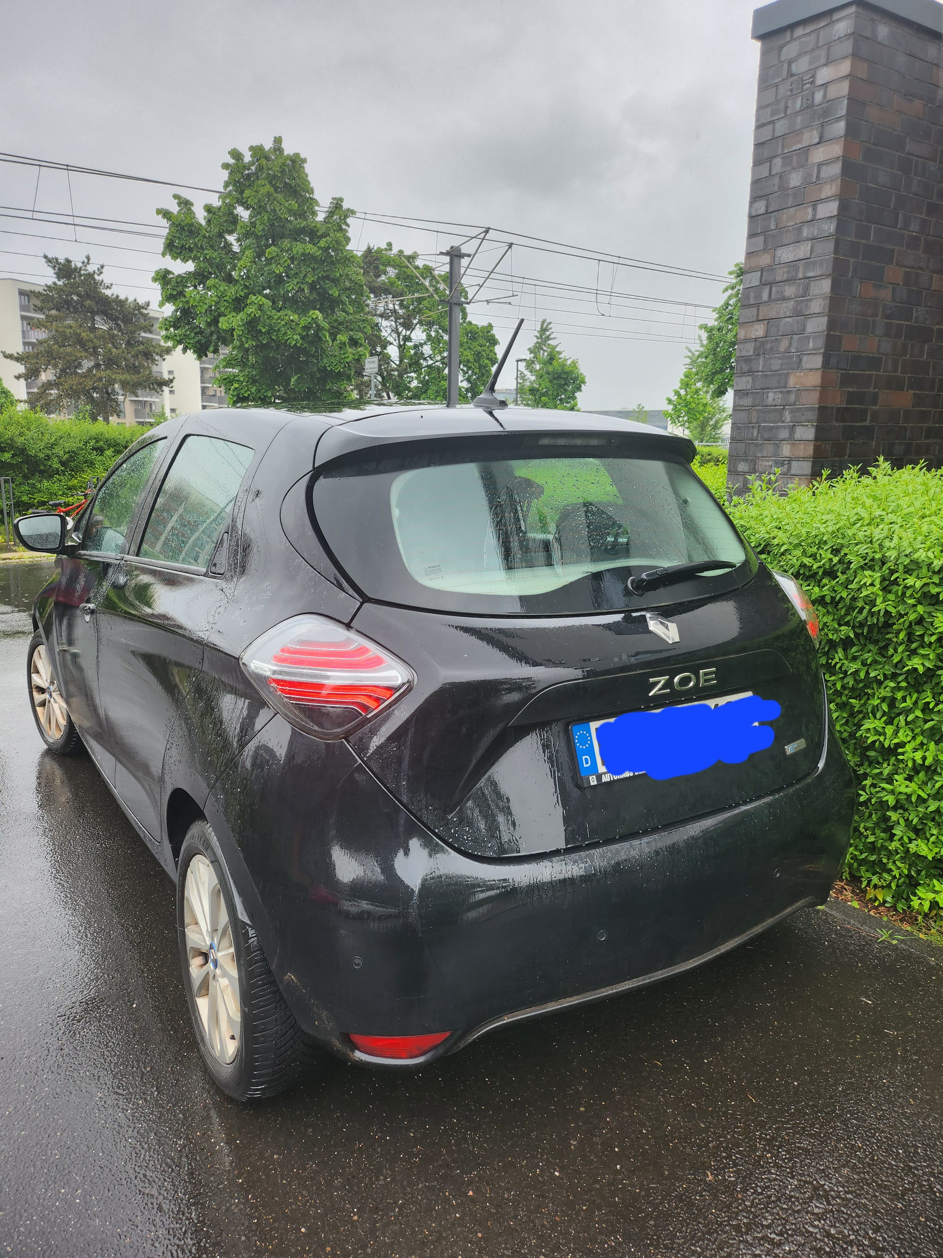 Renault ZOE mit Navigationsgerät