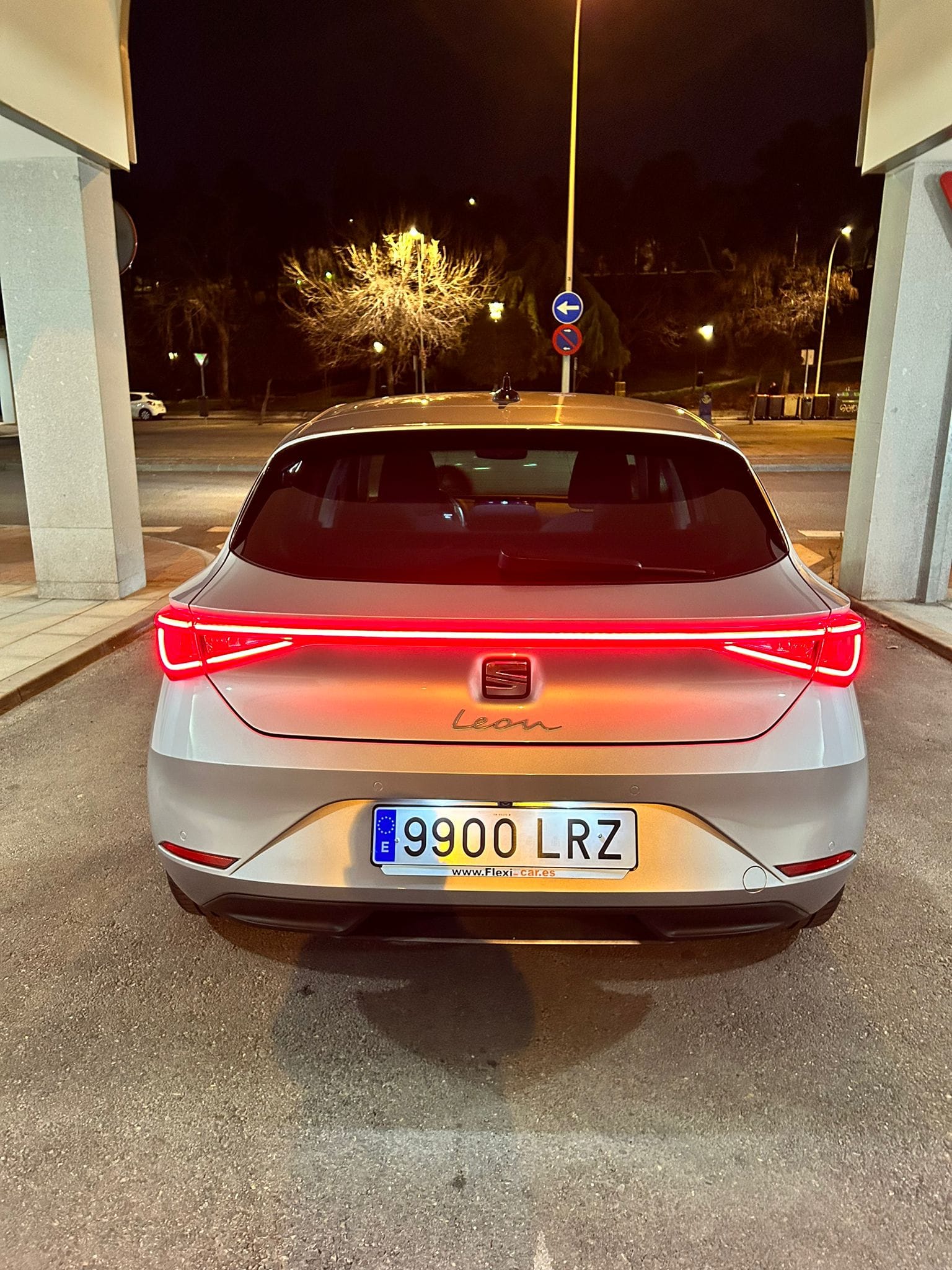 Seat Leon mit Navigationsgerät