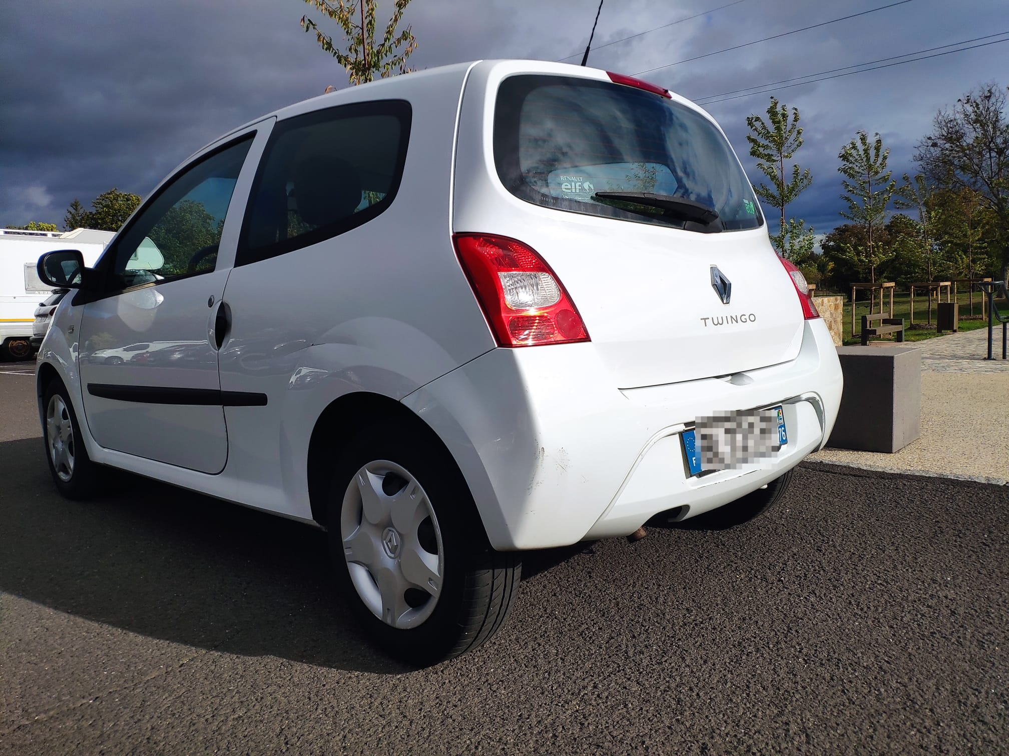 Renault Twingo II avec Pneus neige