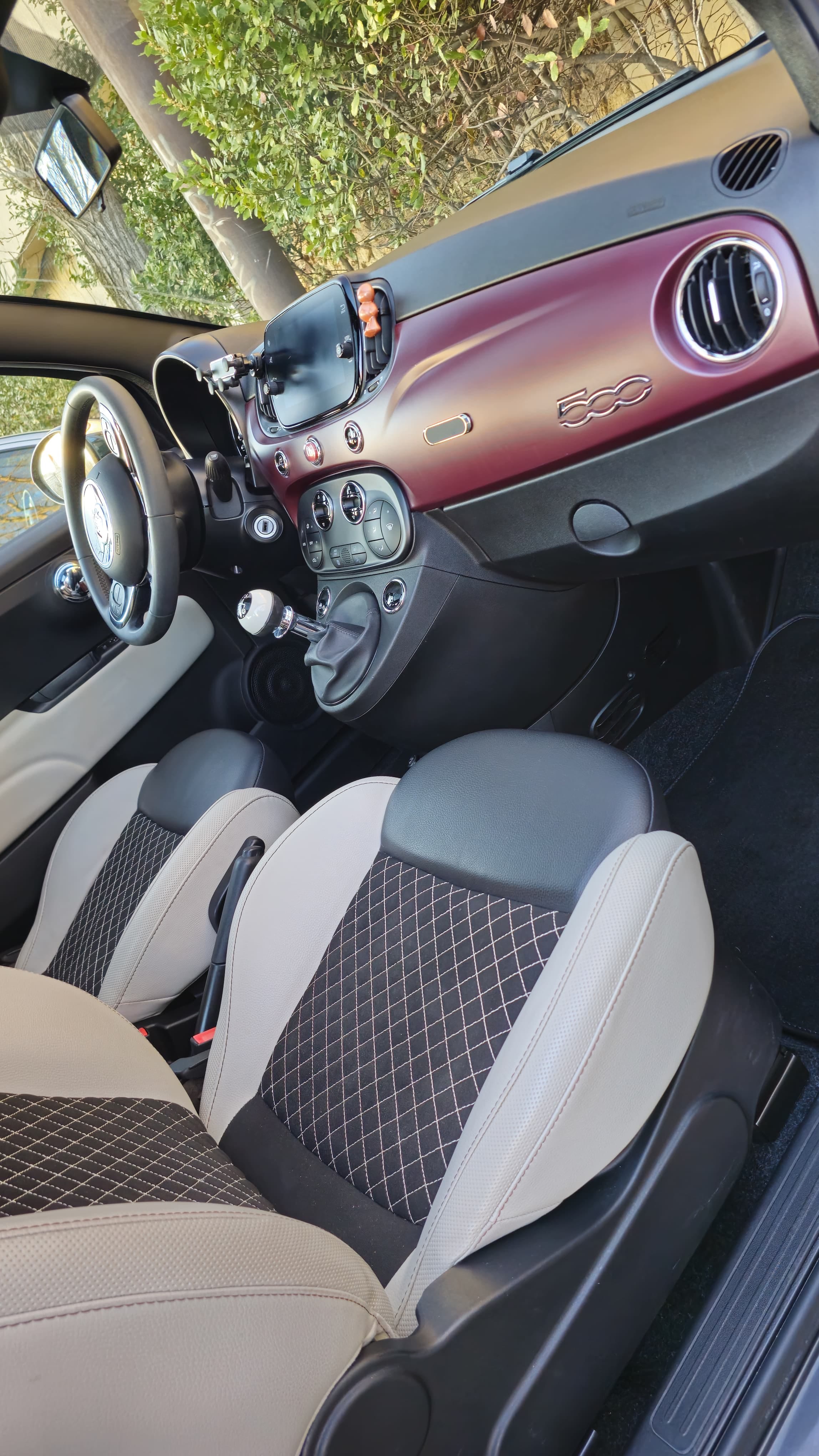 Fiat 500 avec Audio Bluetooth