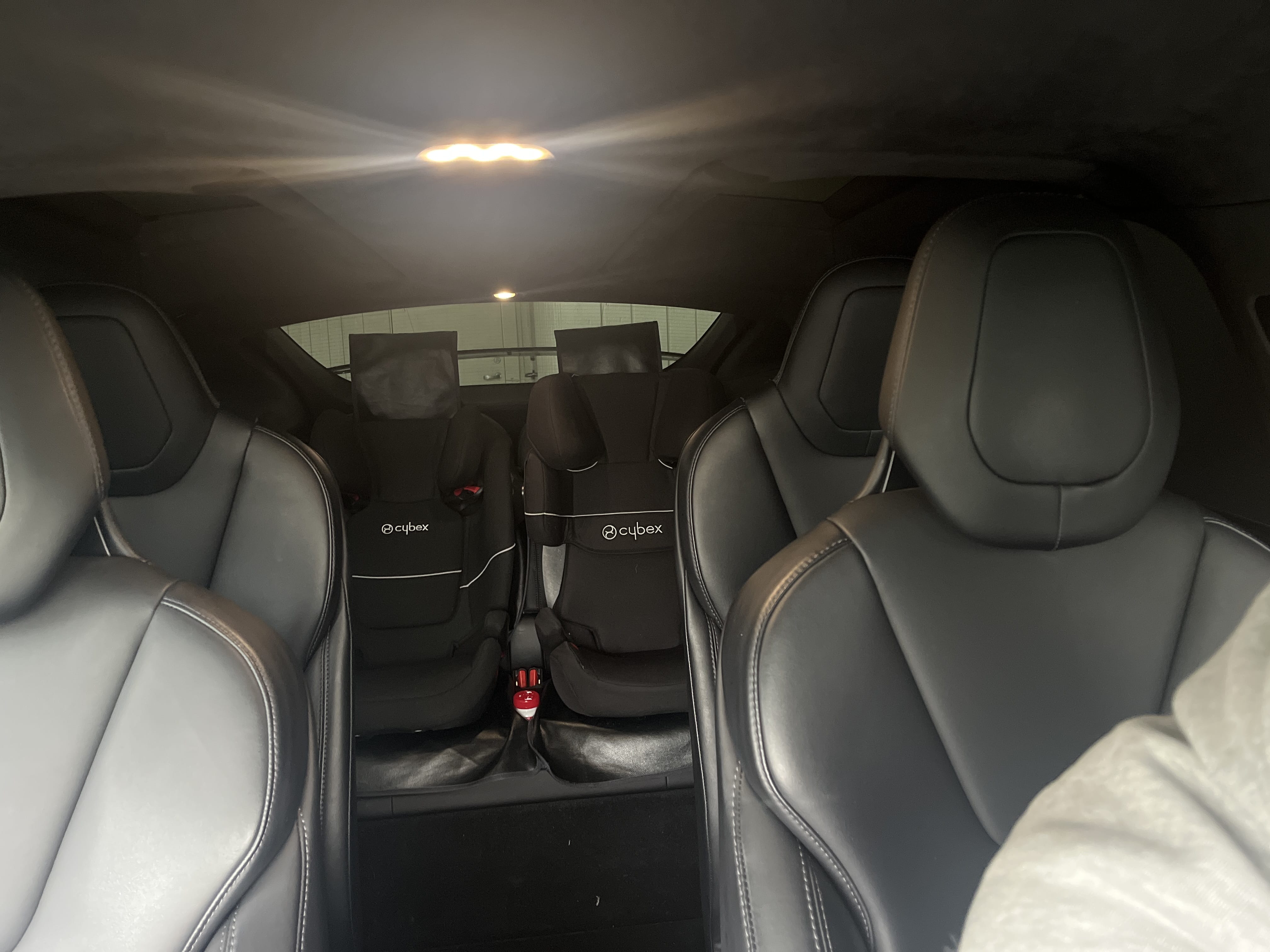 Tesla Model X med Dashcam