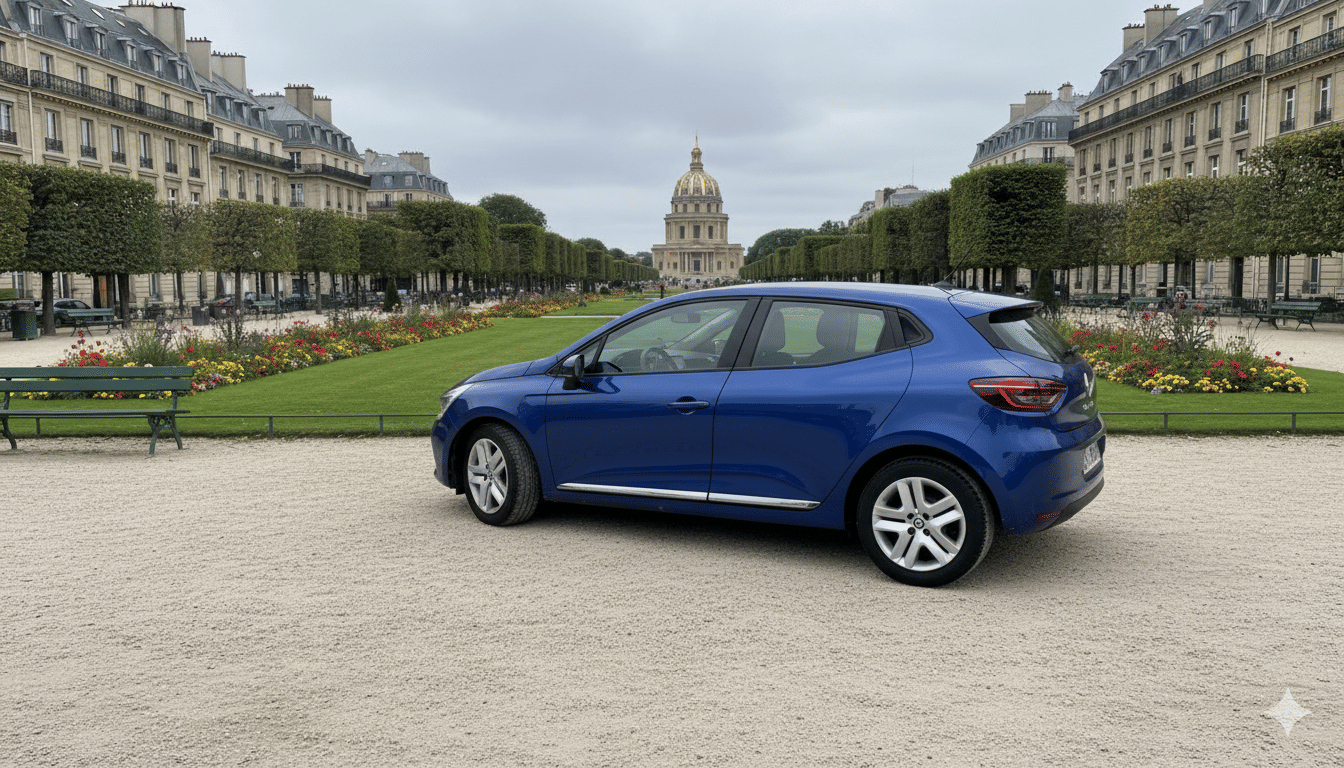 Renault Clio avec GPS