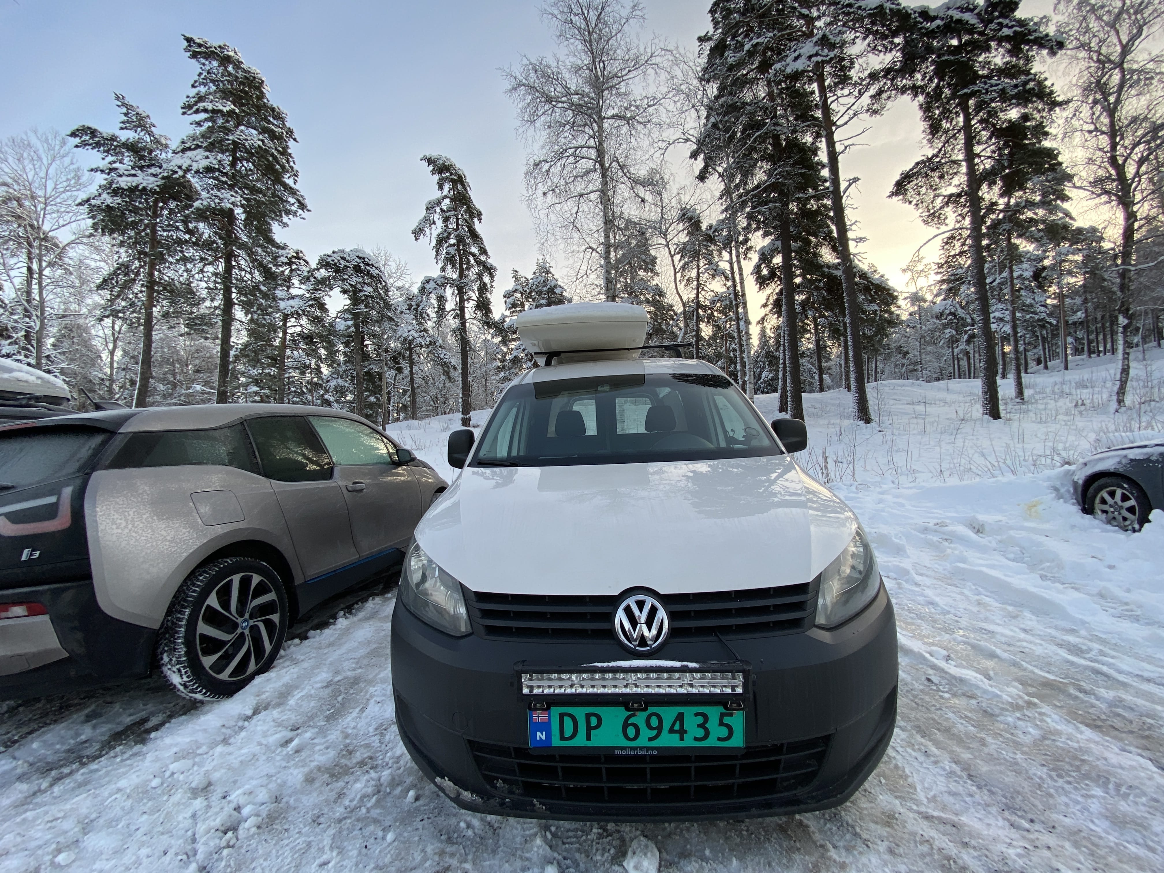 Volkswagen Caddy Maxi med Lydinngang