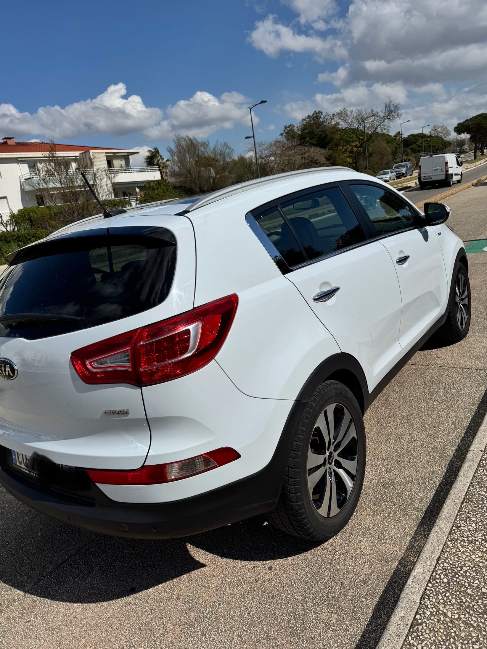 Kia Sportage 2l con Silla infantil