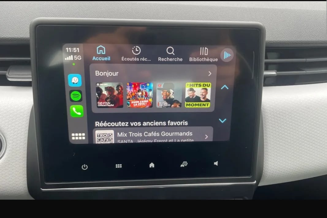 Renault Clio Tce 90 avec Apple CarPlay