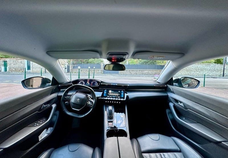 Peugeot 508 avec Pneus neige